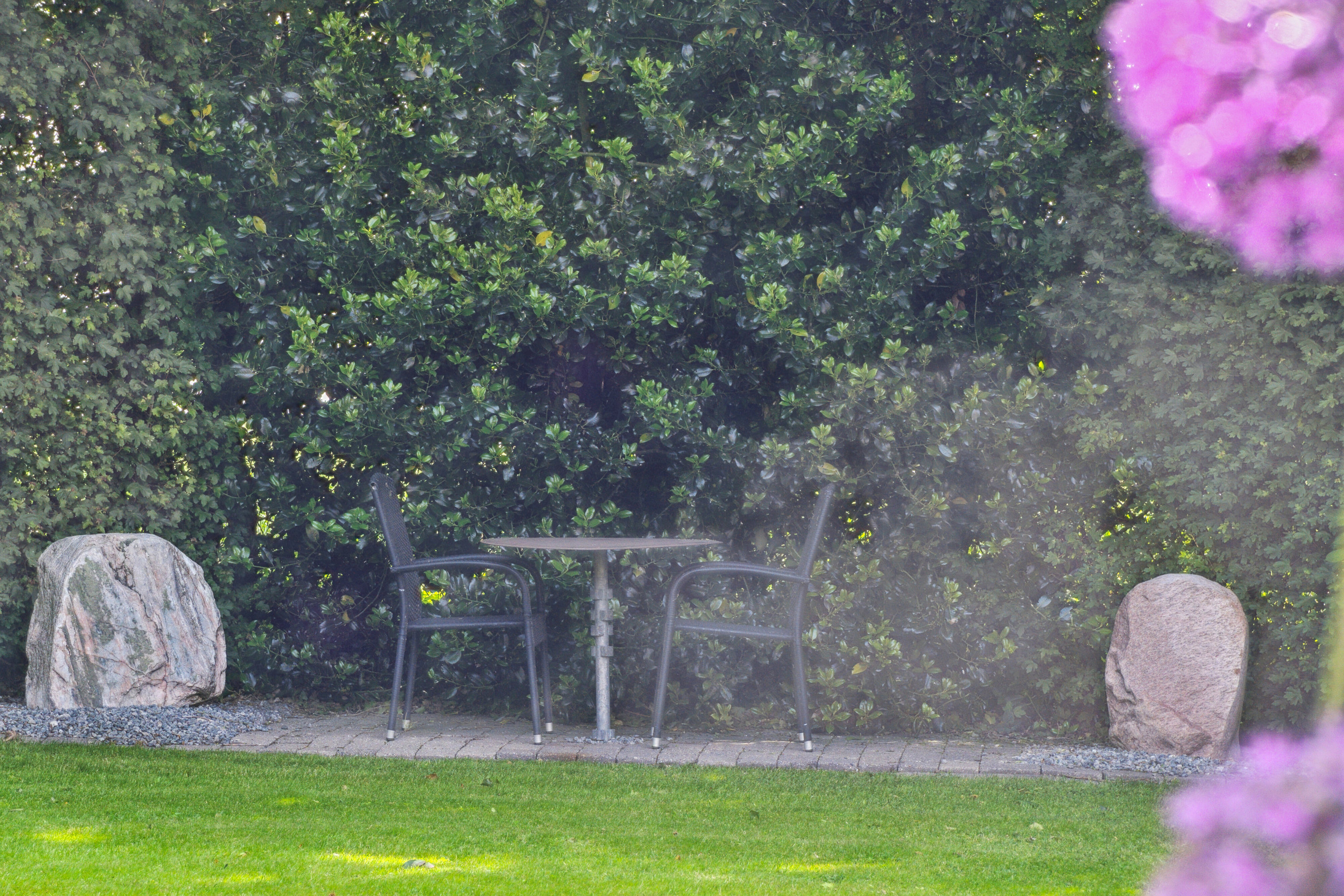 Fremhævet set fra haven billede i fuldskærmstilstand. Billede af Kystvejen 81, 7755 Bedsted Thy