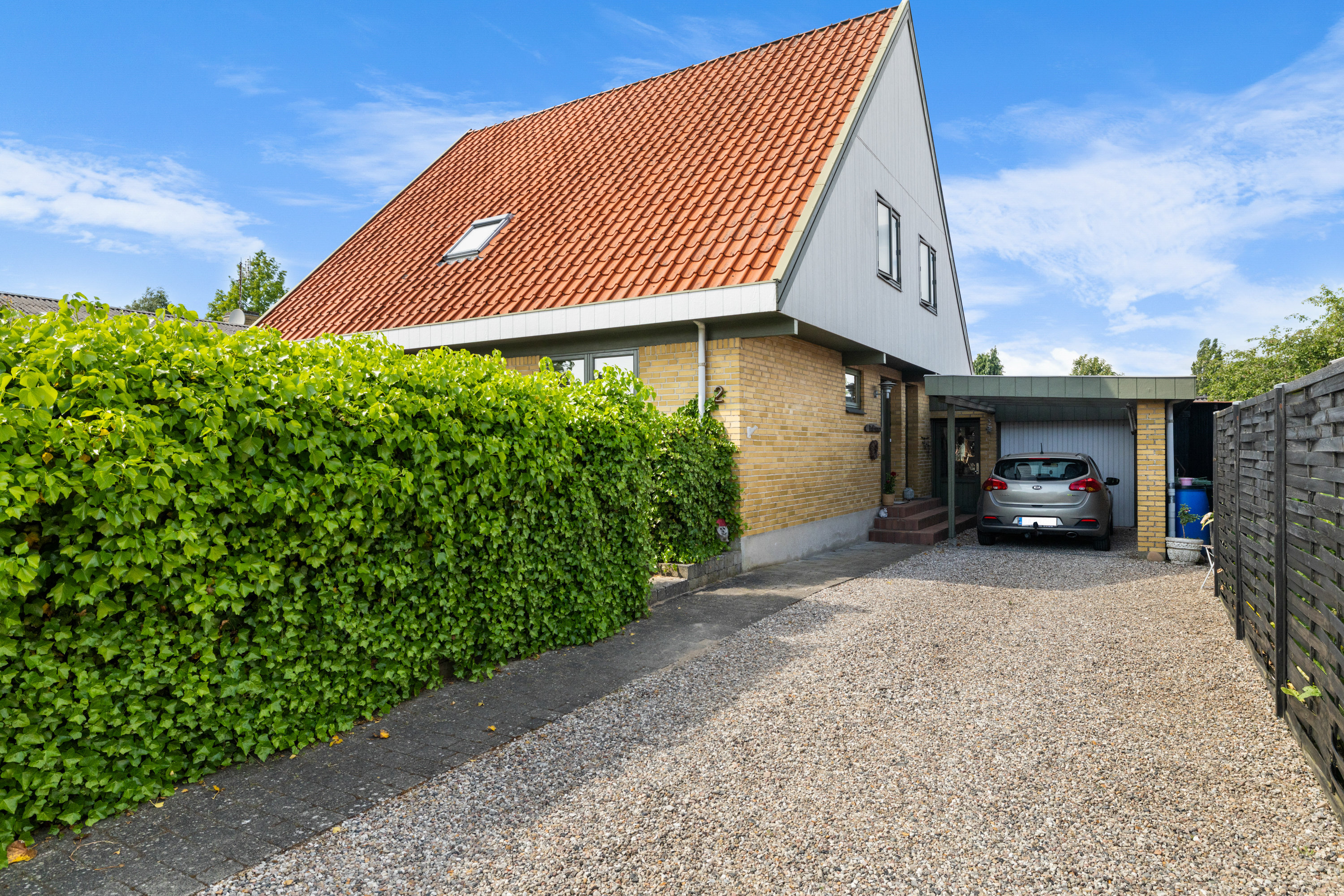 Fremhævet facade billede i fuldskærmstilstand. Billede af Dauretoften 2, Svanninge, 5600 Faaborg