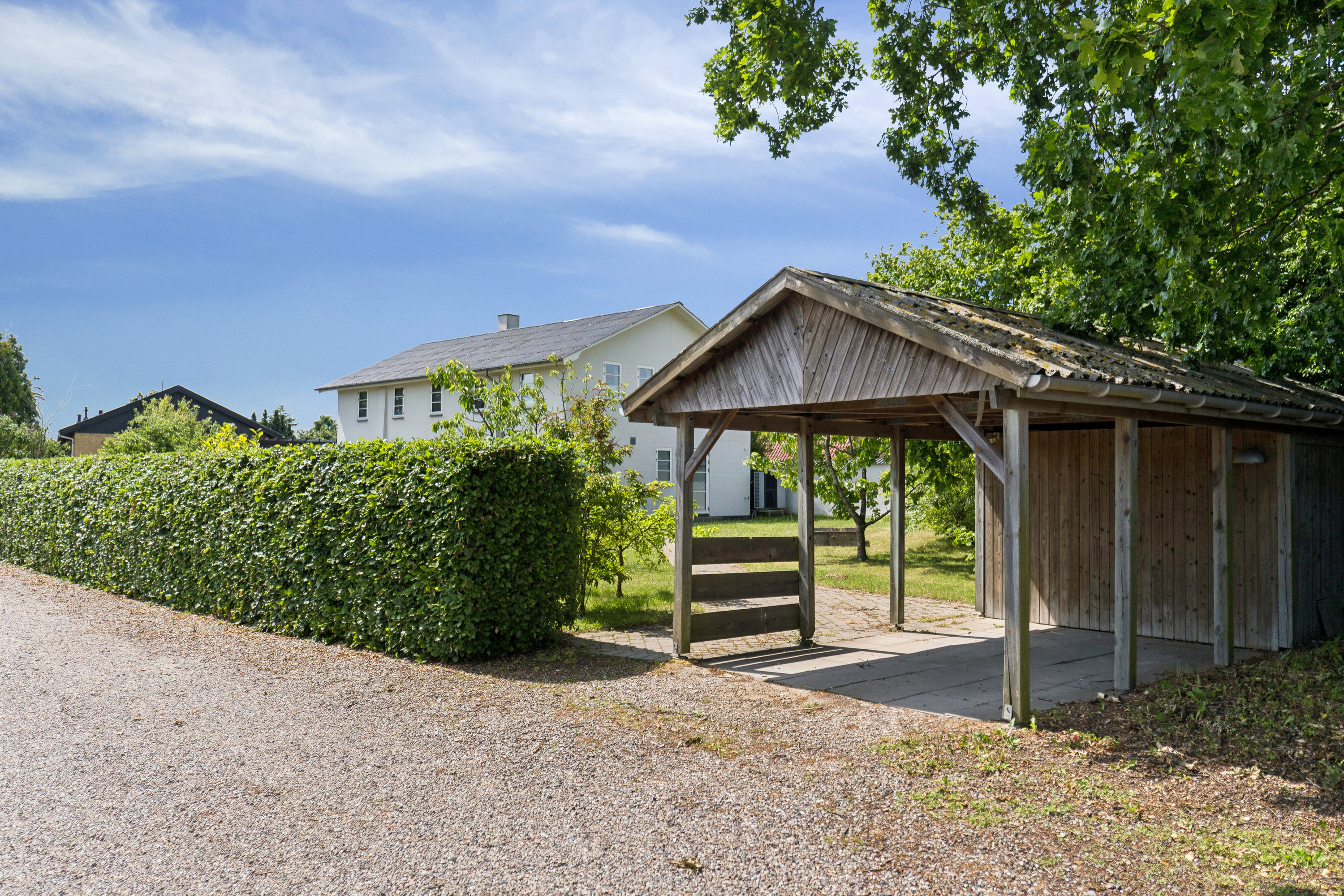 Fremhævet set fra vejen billede i fuldskærmstilstand. Billede af Bjørnøvej 100, 5700 Svendborg