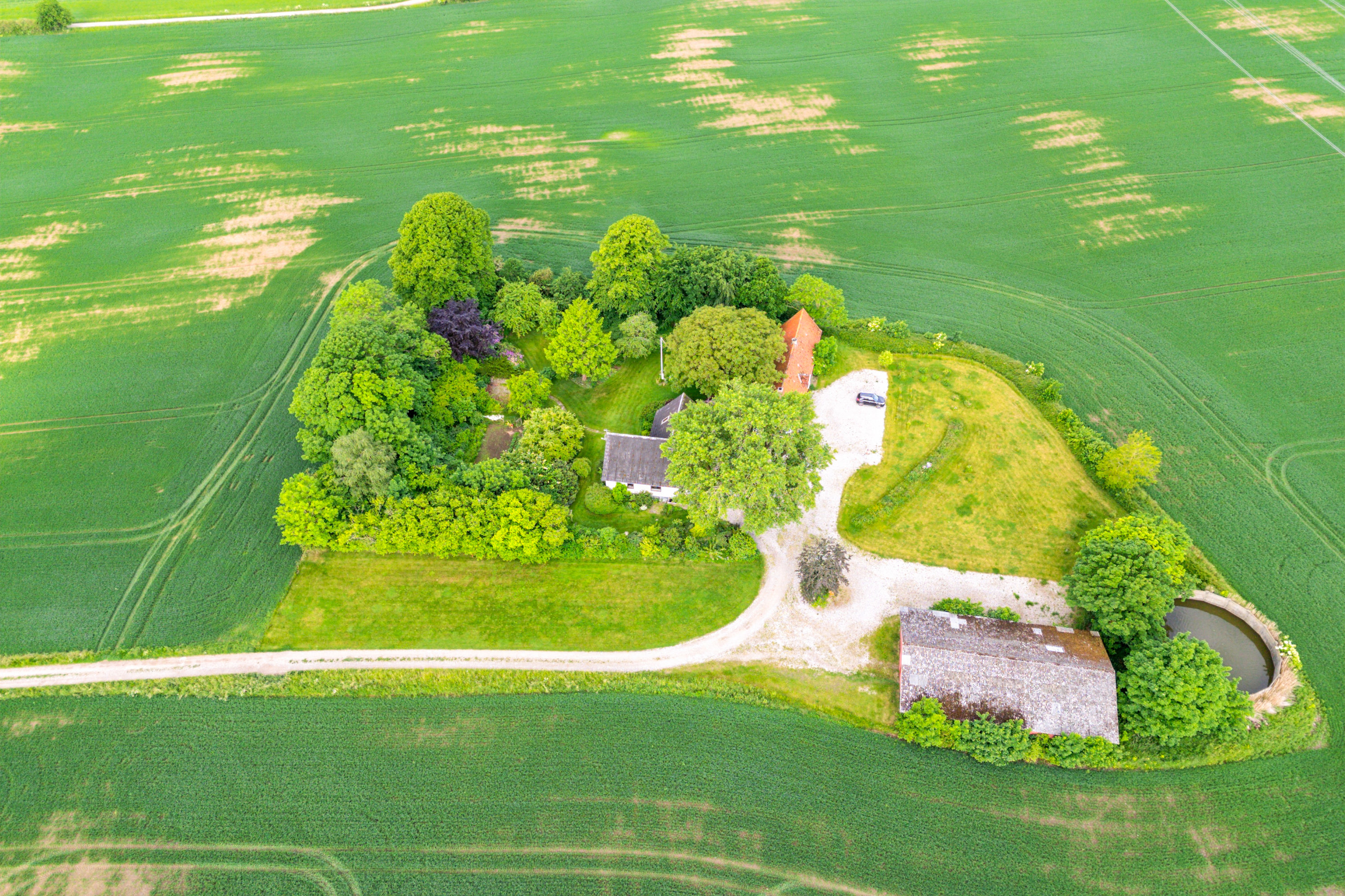 Fremhævet omgivelser billede i fuldskærmstilstand. Billede af Kragevigvej 1, Kragerup, 4291 Ruds Vedby