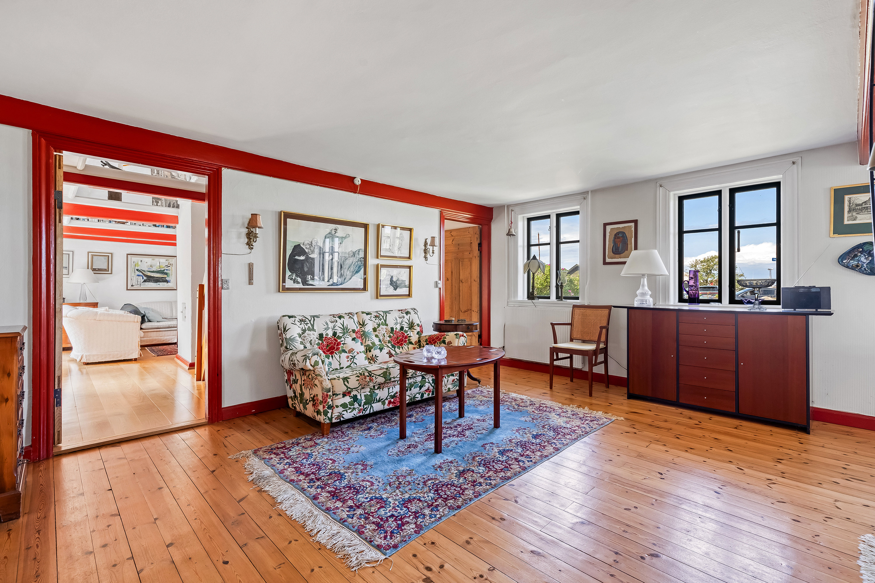 Fremhævet stue billede i fuldskærmstilstand. Billede af Søstræde 7, 3250 Gilleleje