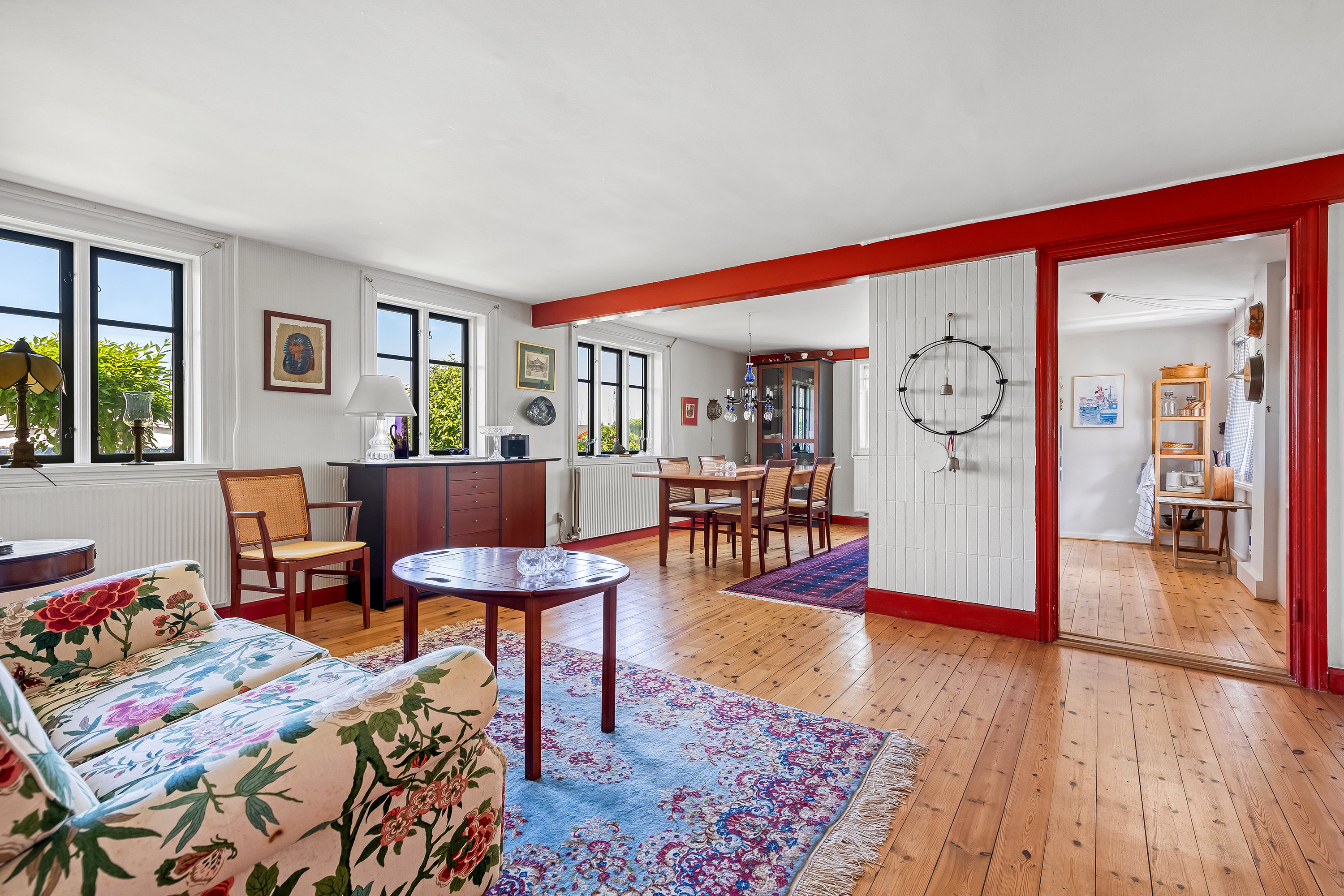 Fremhævet stue billede i fuldskærmstilstand. Billede af Søstræde 7, 3250 Gilleleje