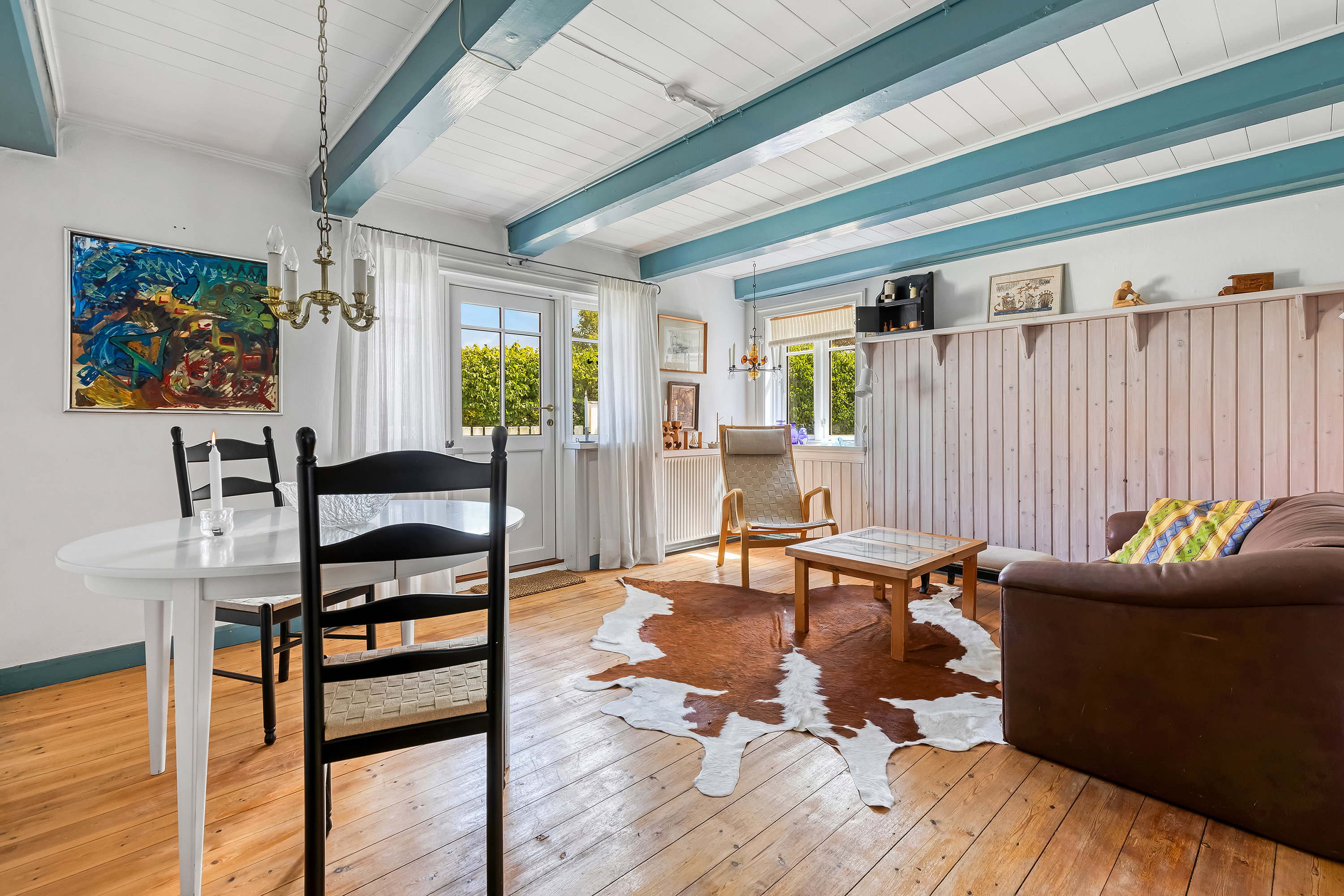 Fremhævet stue billede i fuldskærmstilstand. Billede af Søstræde 7, 3250 Gilleleje