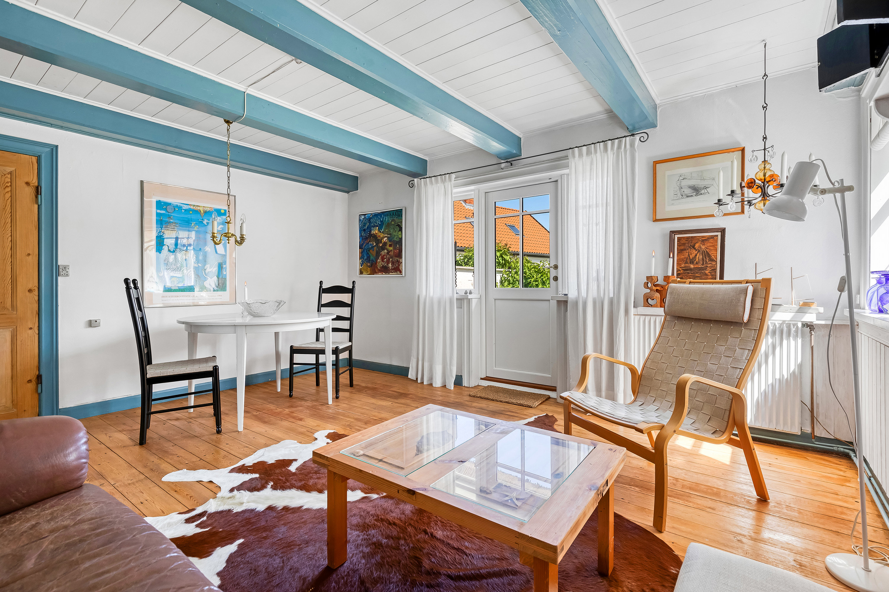 Fremhævet stue billede i fuldskærmstilstand. Billede af Søstræde 7, 3250 Gilleleje