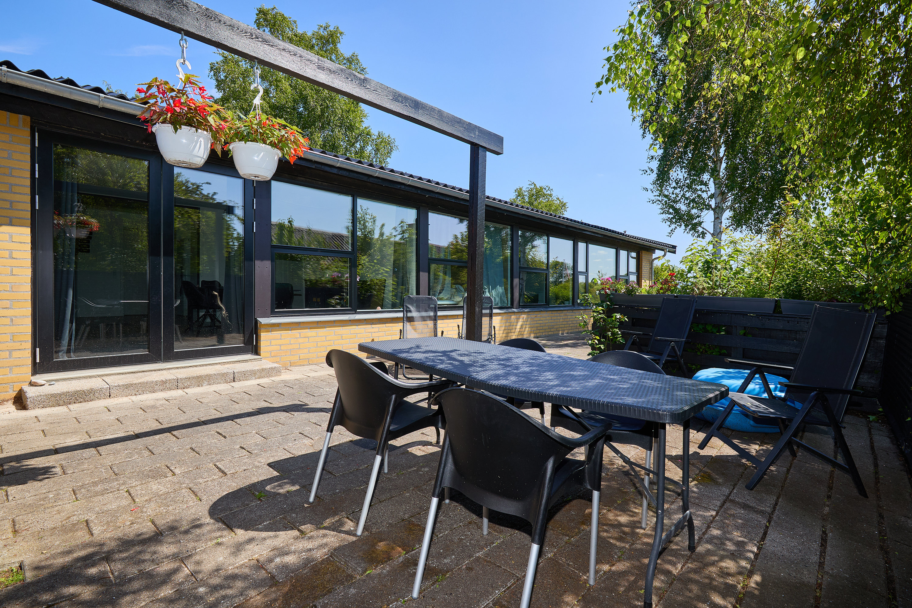 Fremhævet terrasse billede i fuldskærmstilstand. Billede af Morænevej 11, Jordhøj, 3550 Slangerup