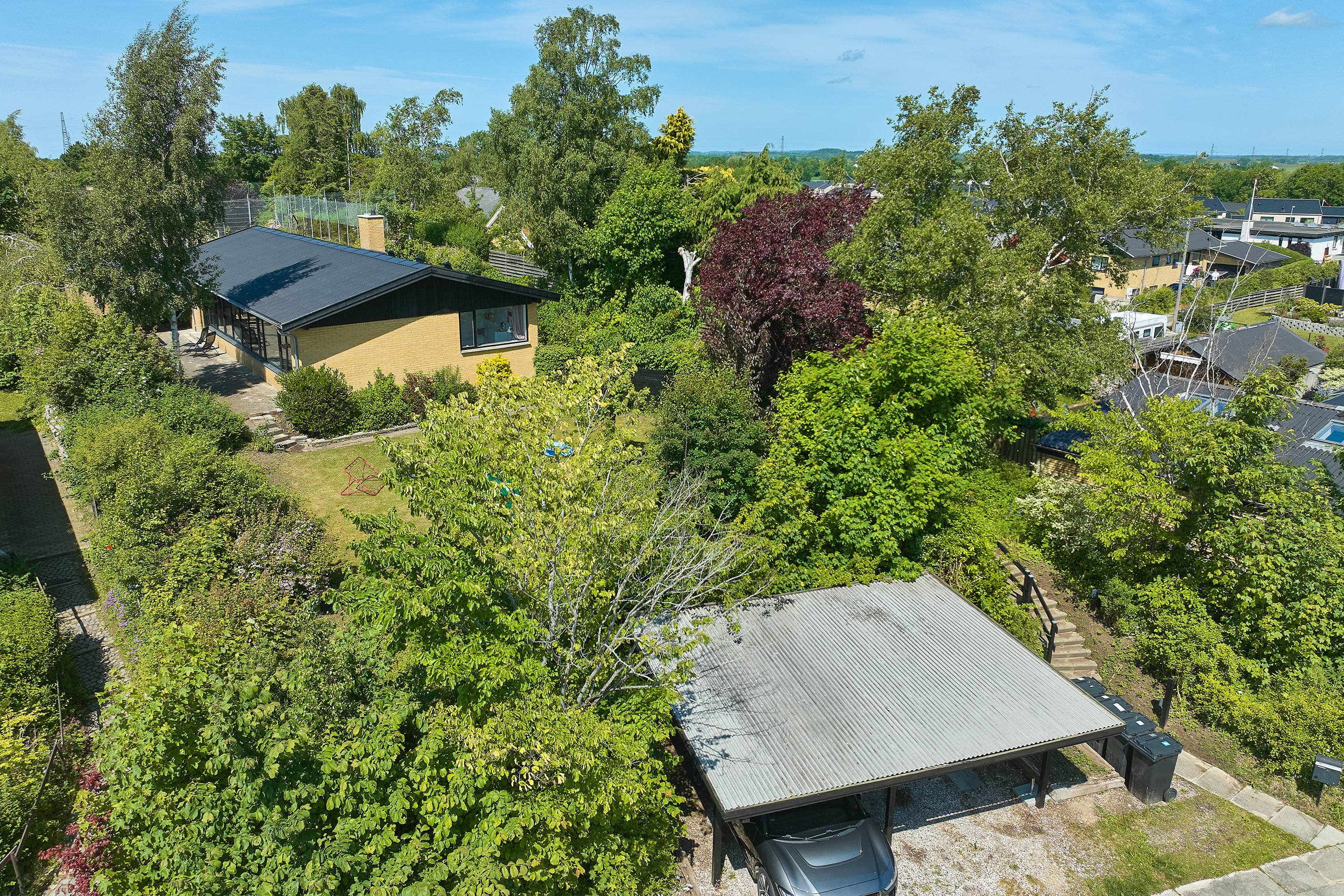 Fremhævet ejendommen billede i fuldskærmstilstand. Billede af Morænevej 11, Jordhøj, 3550 Slangerup