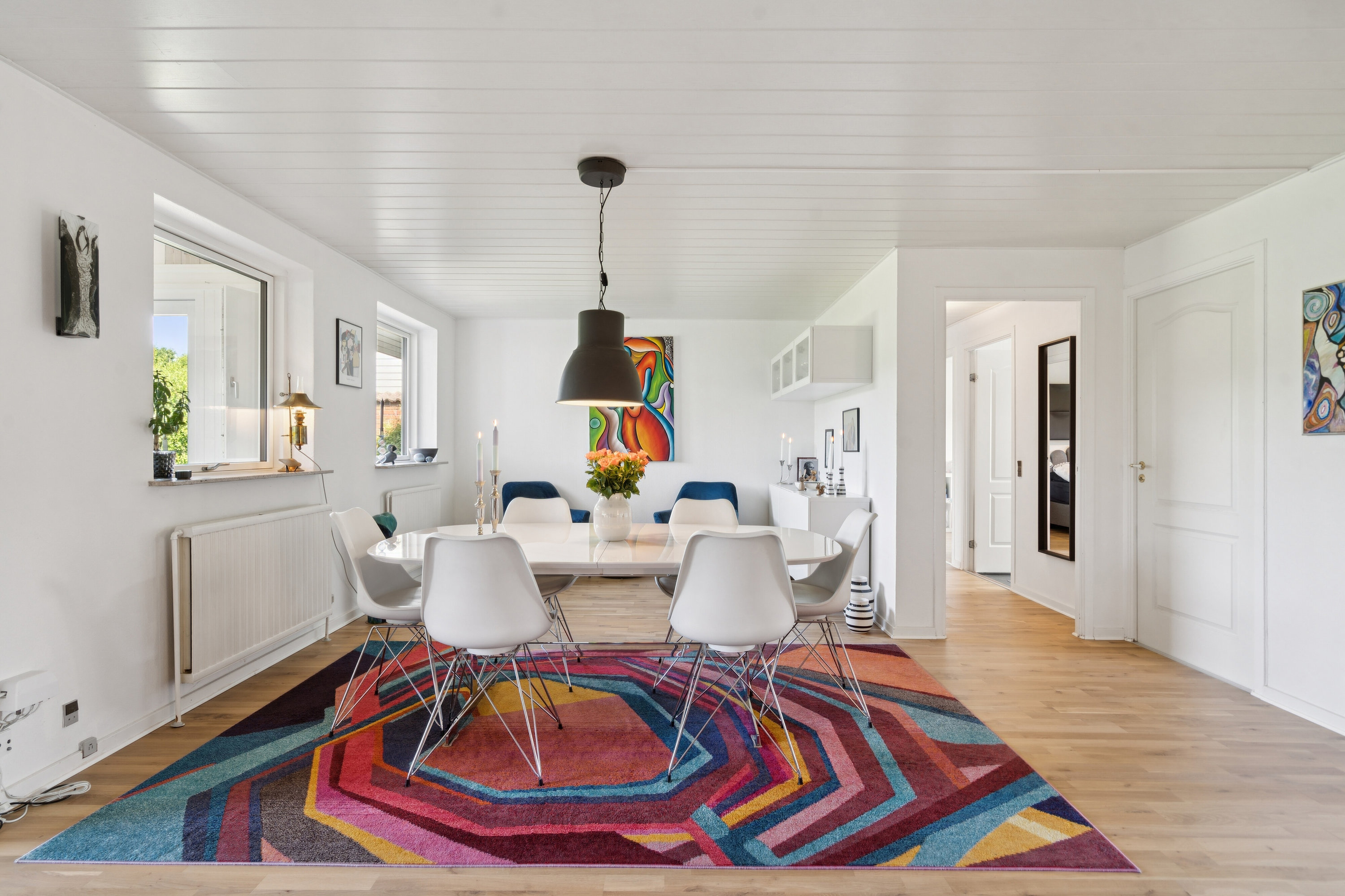 Fremhævet spisestue billede i fuldskærmstilstand. Billede af Tranehøjen 286, Dyrup, 5250 Odense SV