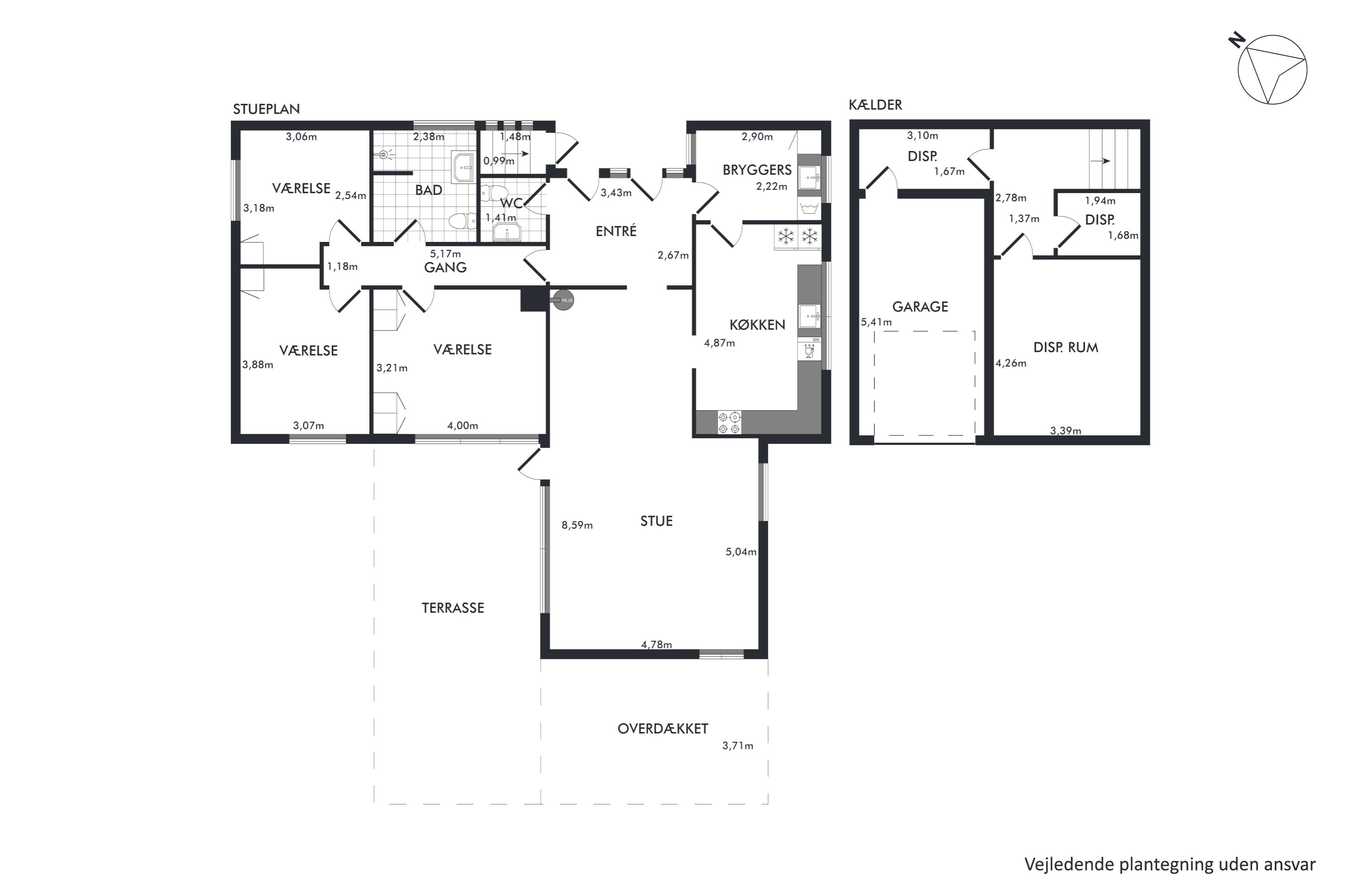 Plantegninger billede af Solgårdsvej 15, Fly, 7800 Skive