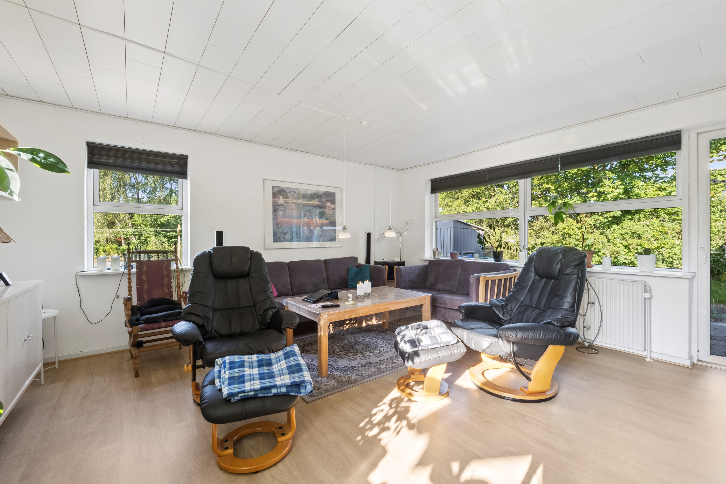 Fremhævet stue billede i fuldskærmstilstand. Billede af Solgårdsvej 15, Fly, 7800 Skive