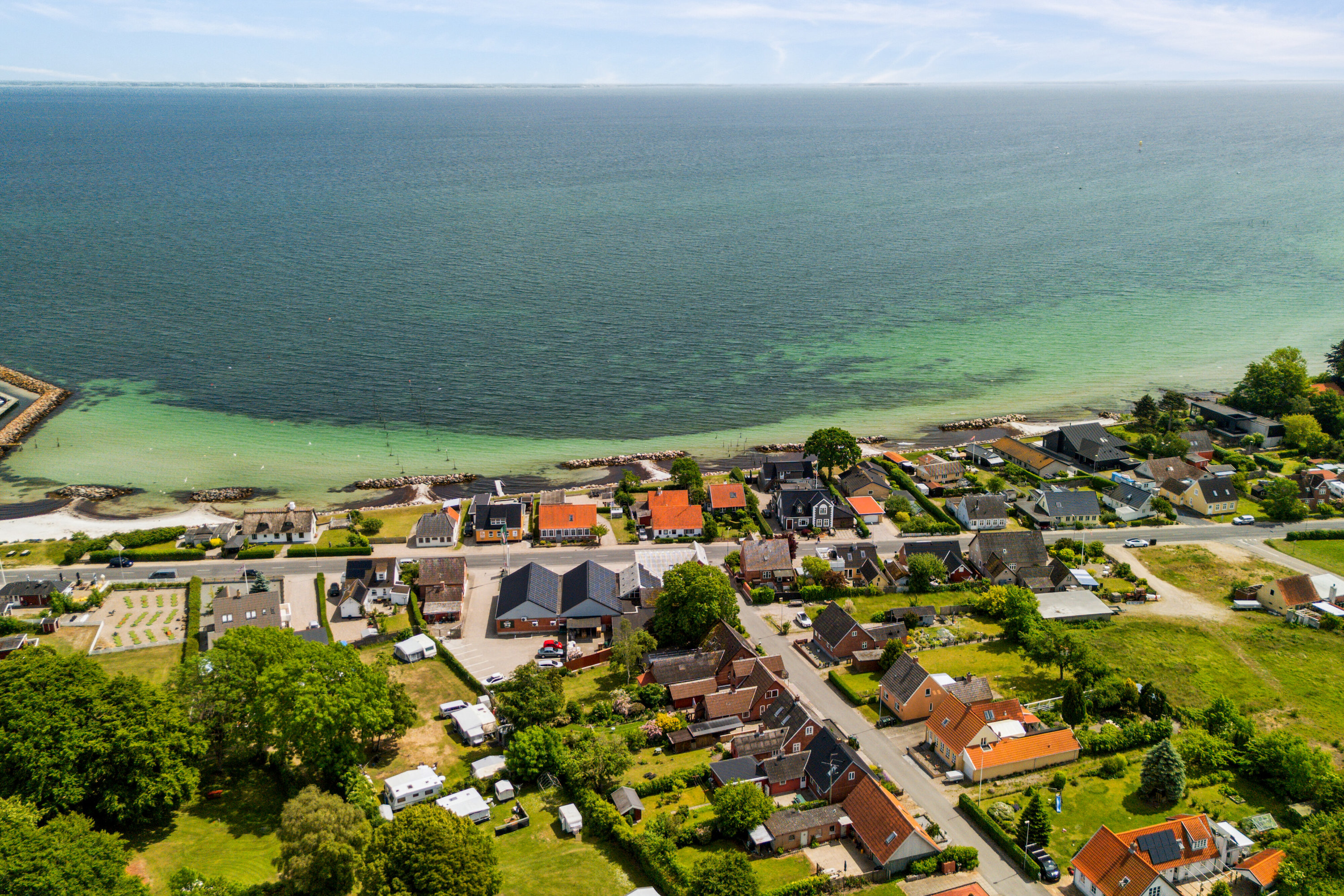 Fremhævet luftfoto billede i fuldskærmstilstand. Billede af Spodsbjergvej 323, Spodsbjerg, 5900 Rudkøbing