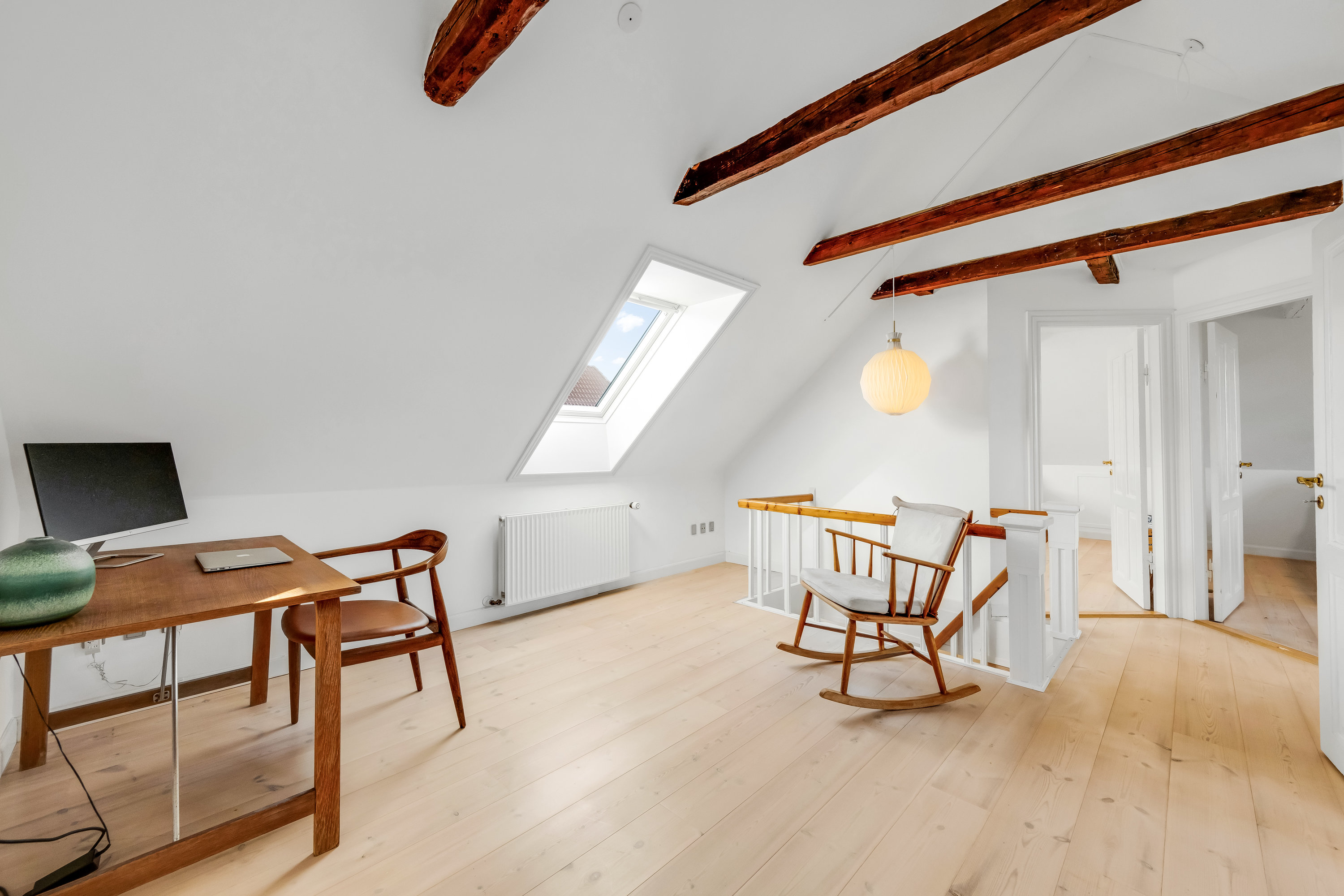 Fremhævet stue billede i fuldskærmstilstand. Billede af Kongevej 8, 6900 Skjern