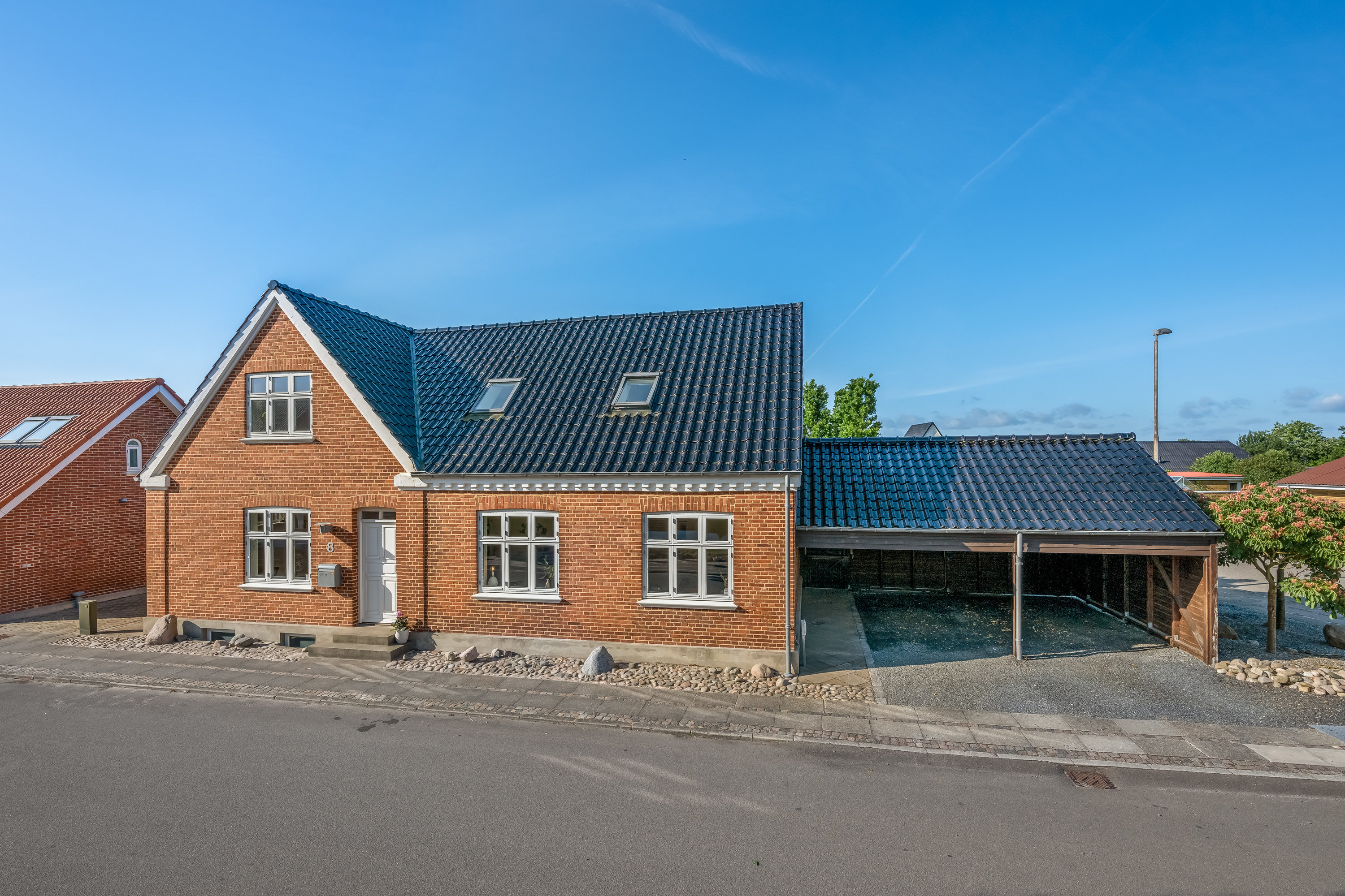 Miniaturebillede 2: facade. Billede af Kongevej 8, 6900 Skjern