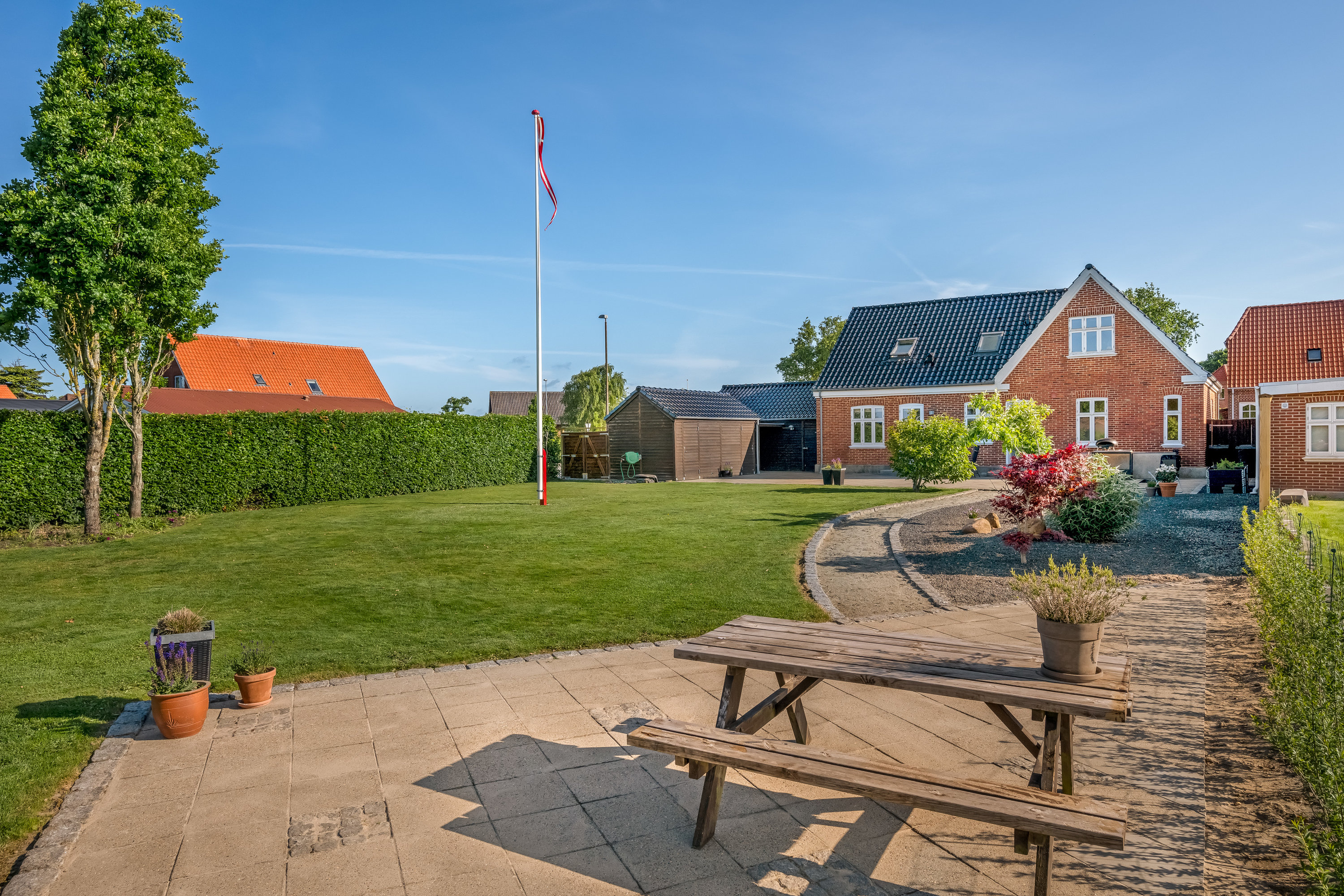 Fremhævet have billede i fuldskærmstilstand. Billede af Kongevej 8, 6900 Skjern