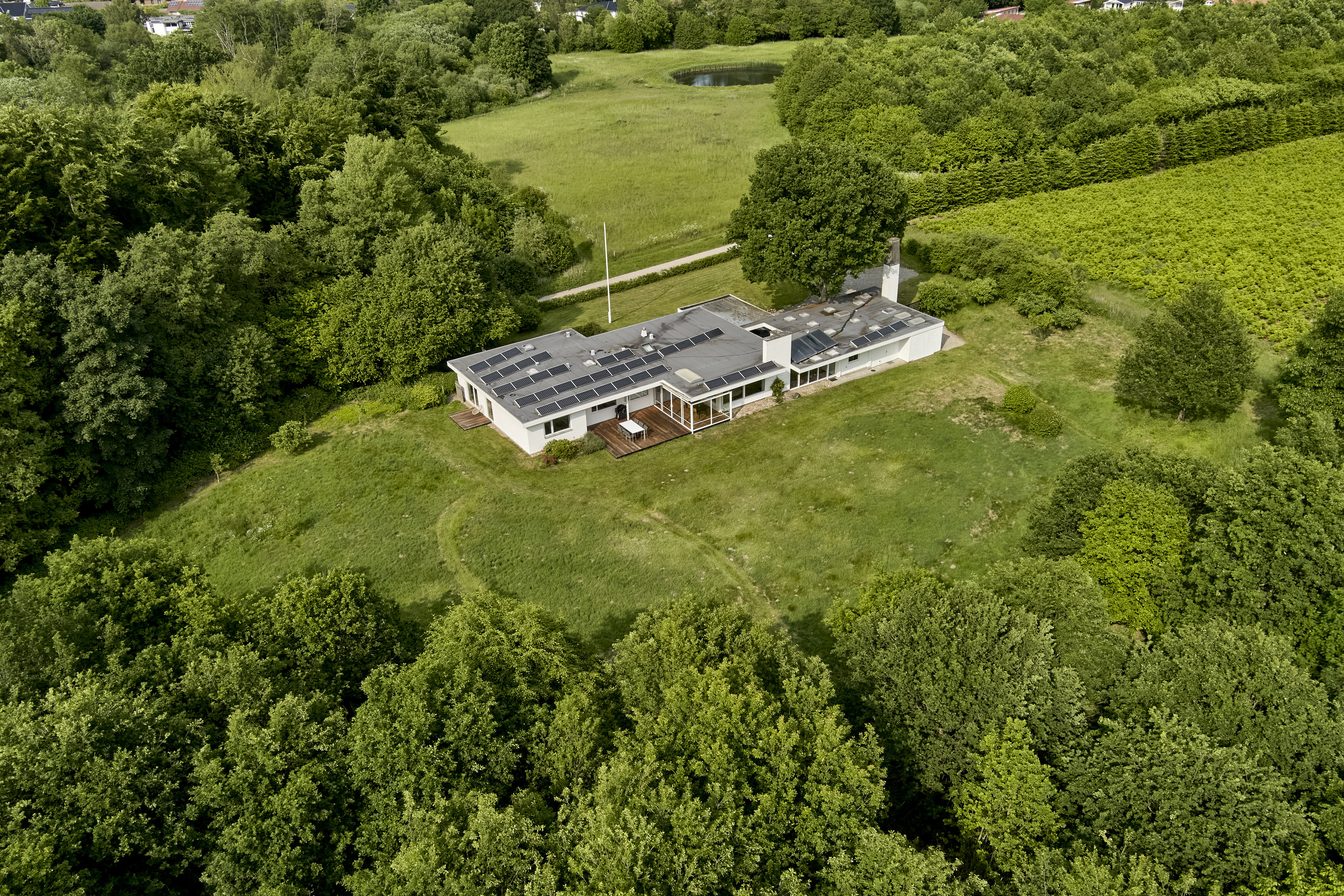 Fremhævet  billede i fuldskærmstilstand. Billede af Hole Skovvej 50, Korup, 5210 Odense NV