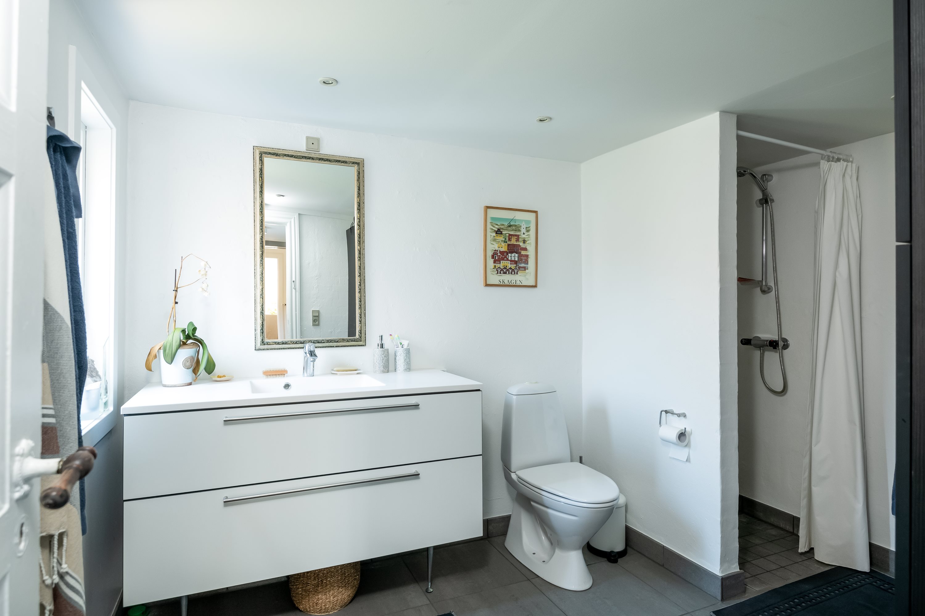 Fremhævet badeværelse billede i fuldskærmstilstand. Billede af Østre Strandvej 21, Østerby, 9990 Skagen