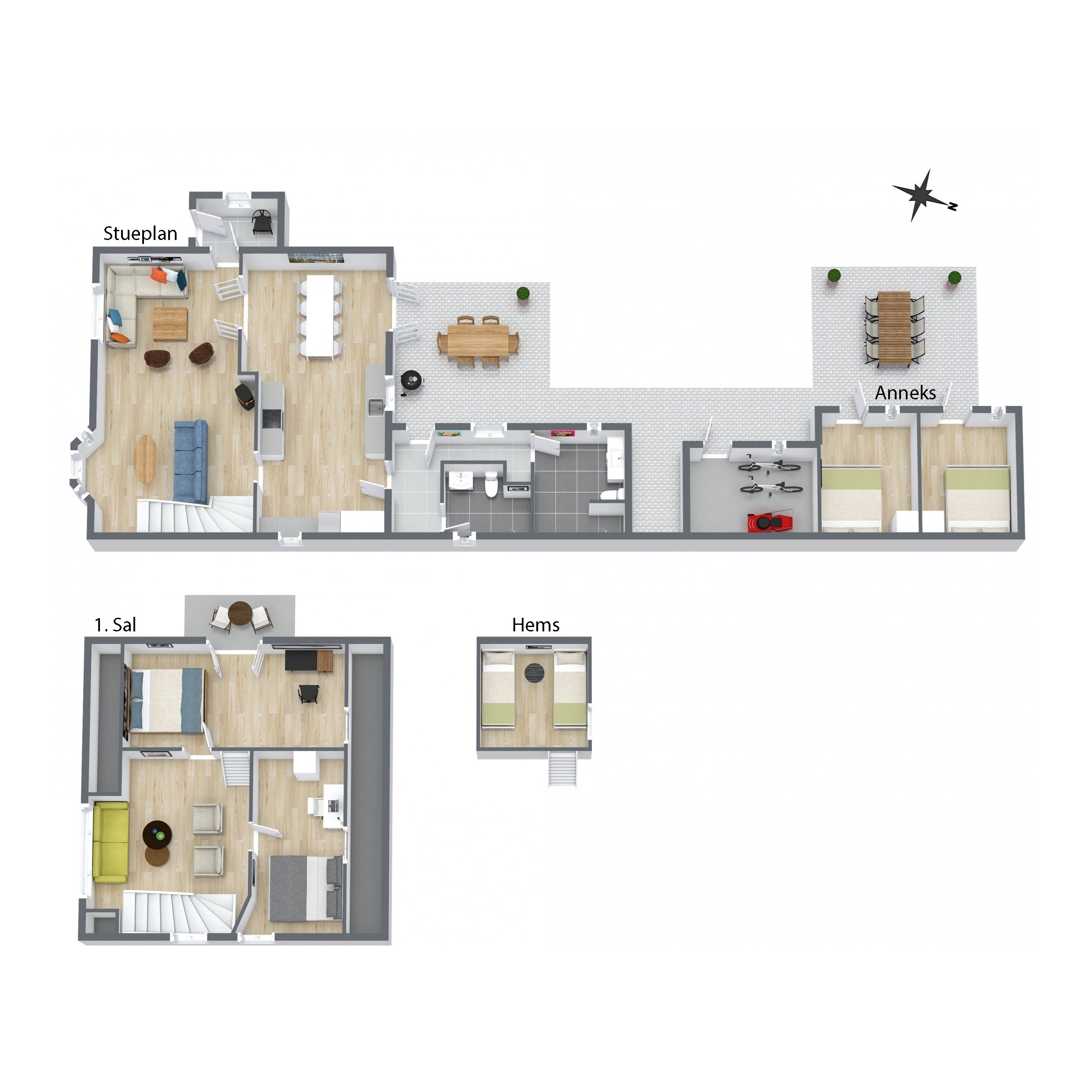 Plantegninger billede af Østre Strandvej 21, Østerby, 9990 Skagen