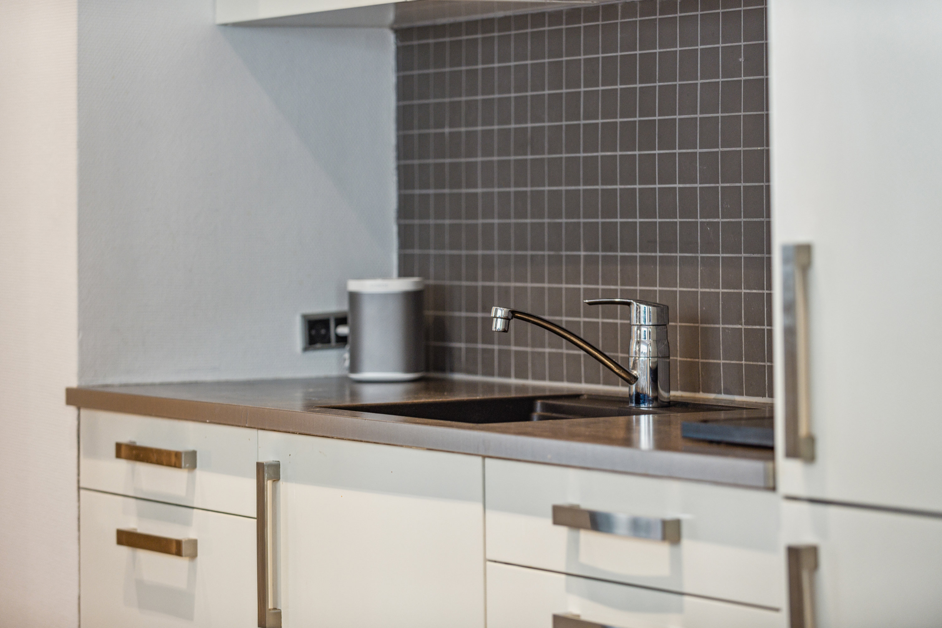 Fremhævet køkken billede i fuldskærmstilstand. Billede af Vesterå 7, 1. th., 9000 Aalborg