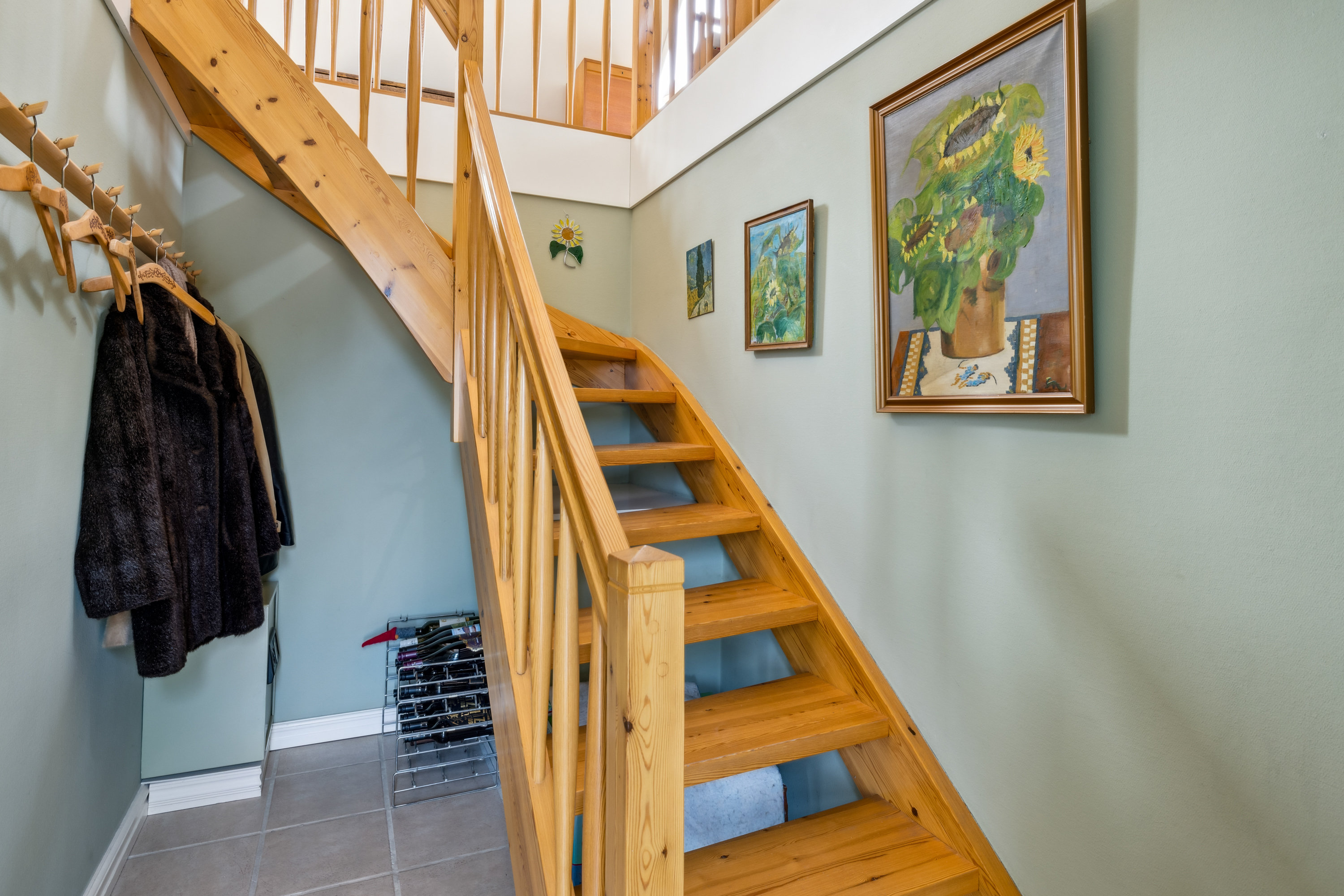 Fremhævet trappe billede i fuldskærmstilstand. Billede af Lyngbyvej 87, 8570 Trustrup