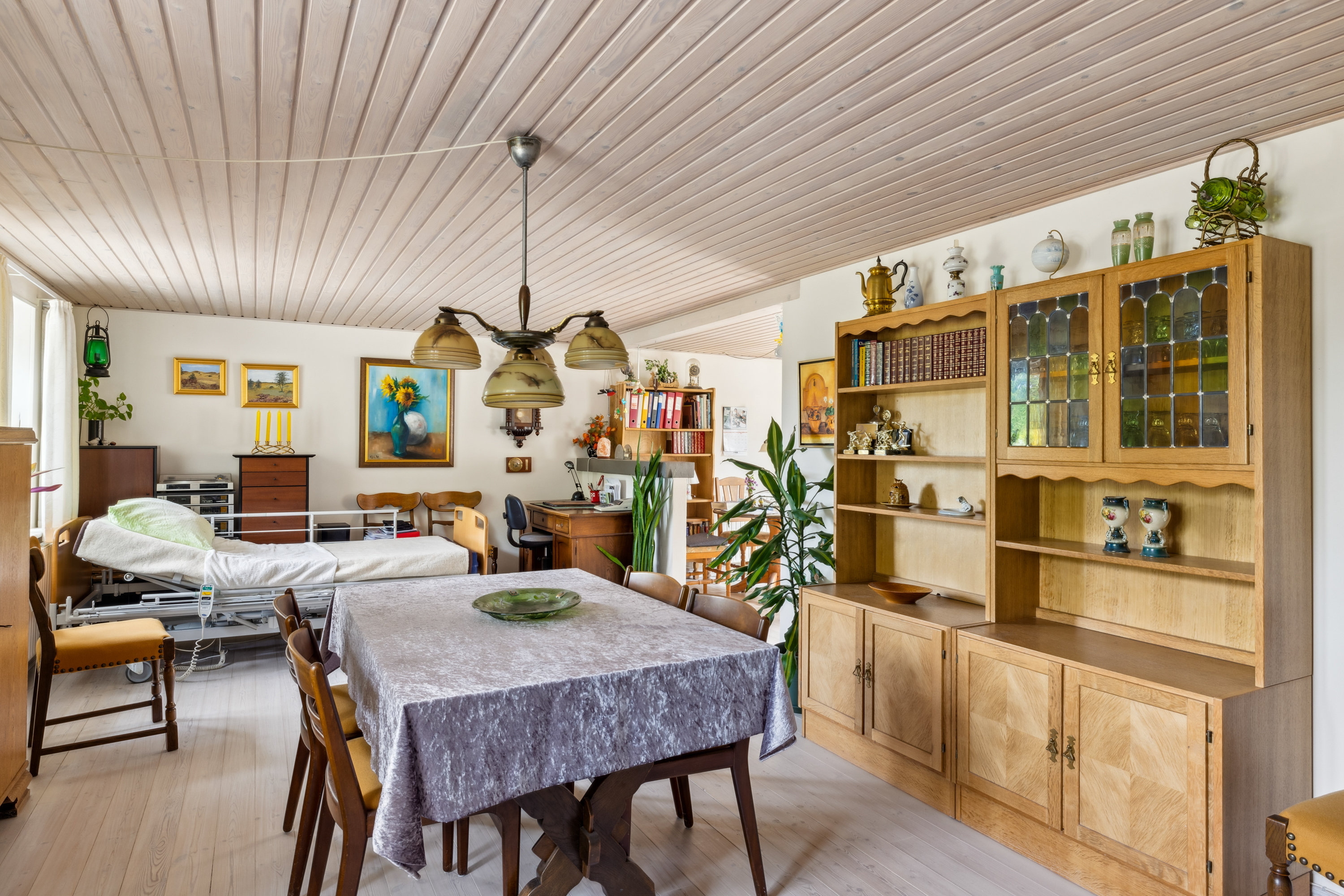 Fremhævet stue billede i fuldskærmstilstand. Billede af Lyngbyvej 87, 8570 Trustrup