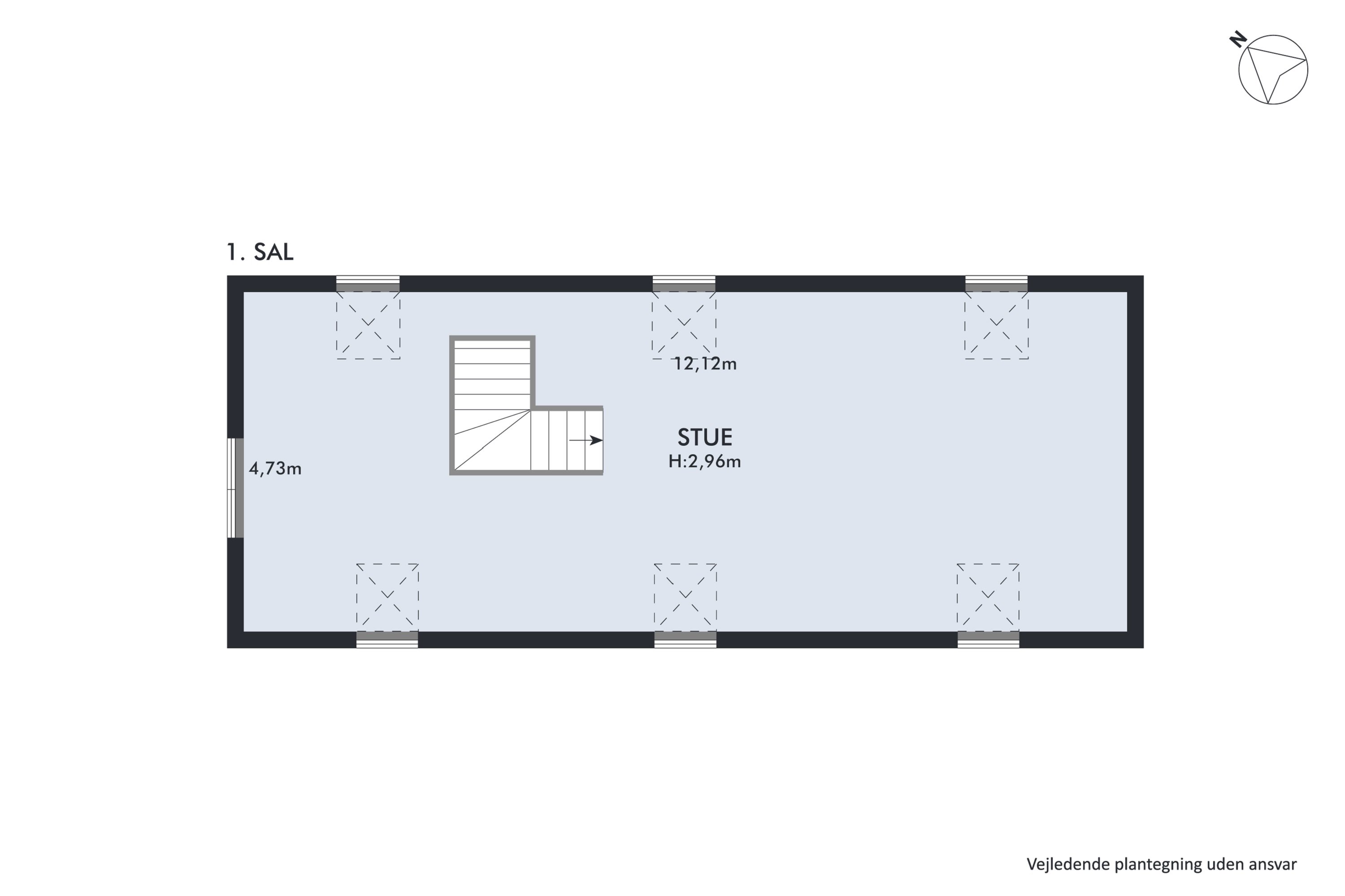 Plantegninger billede af Lyngbyvej 87, 8570 Trustrup