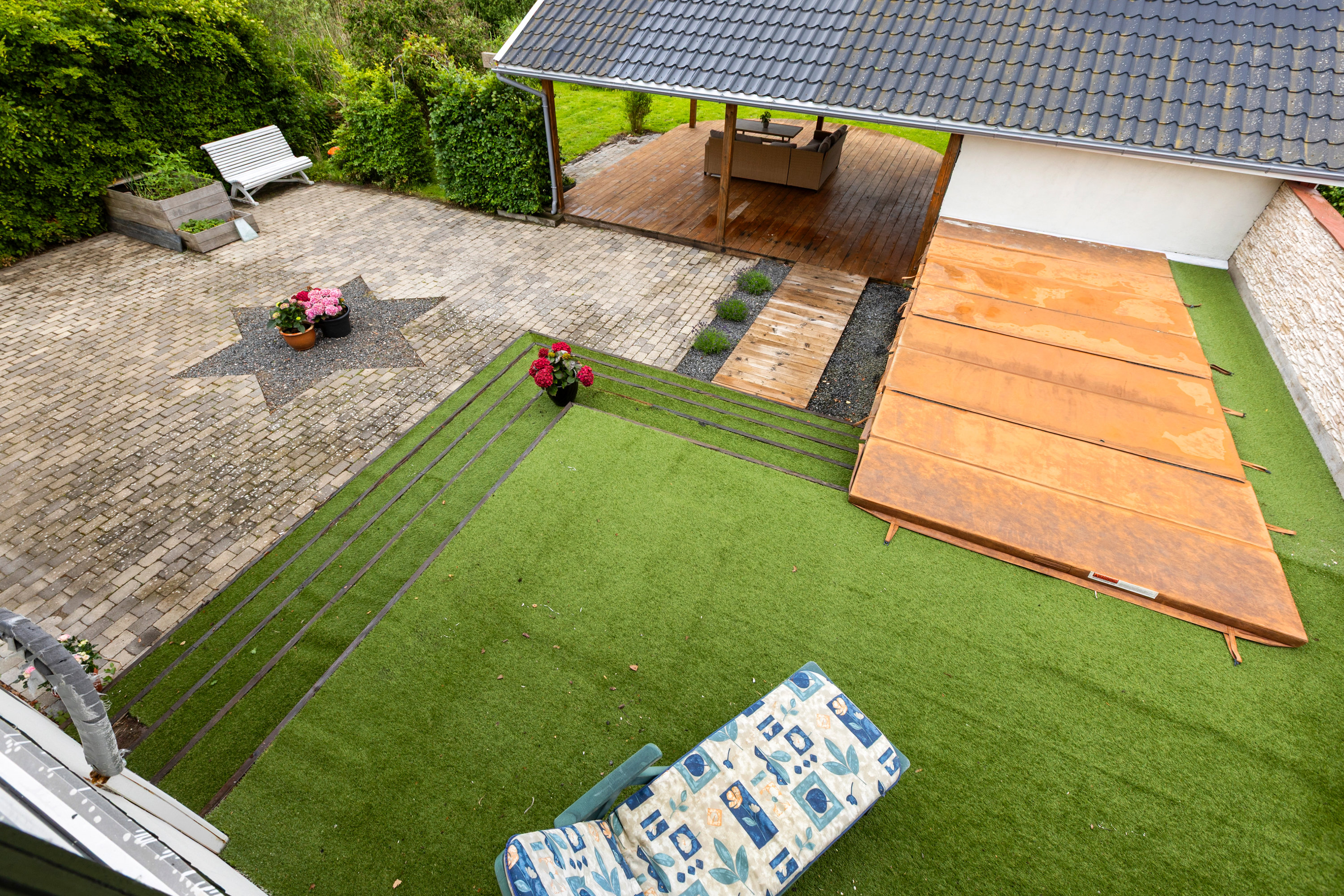 Fremhævet terrasse billede i fuldskærmstilstand. Billede af Ødemarksvej 5, Flinterup, 4180 Sorø