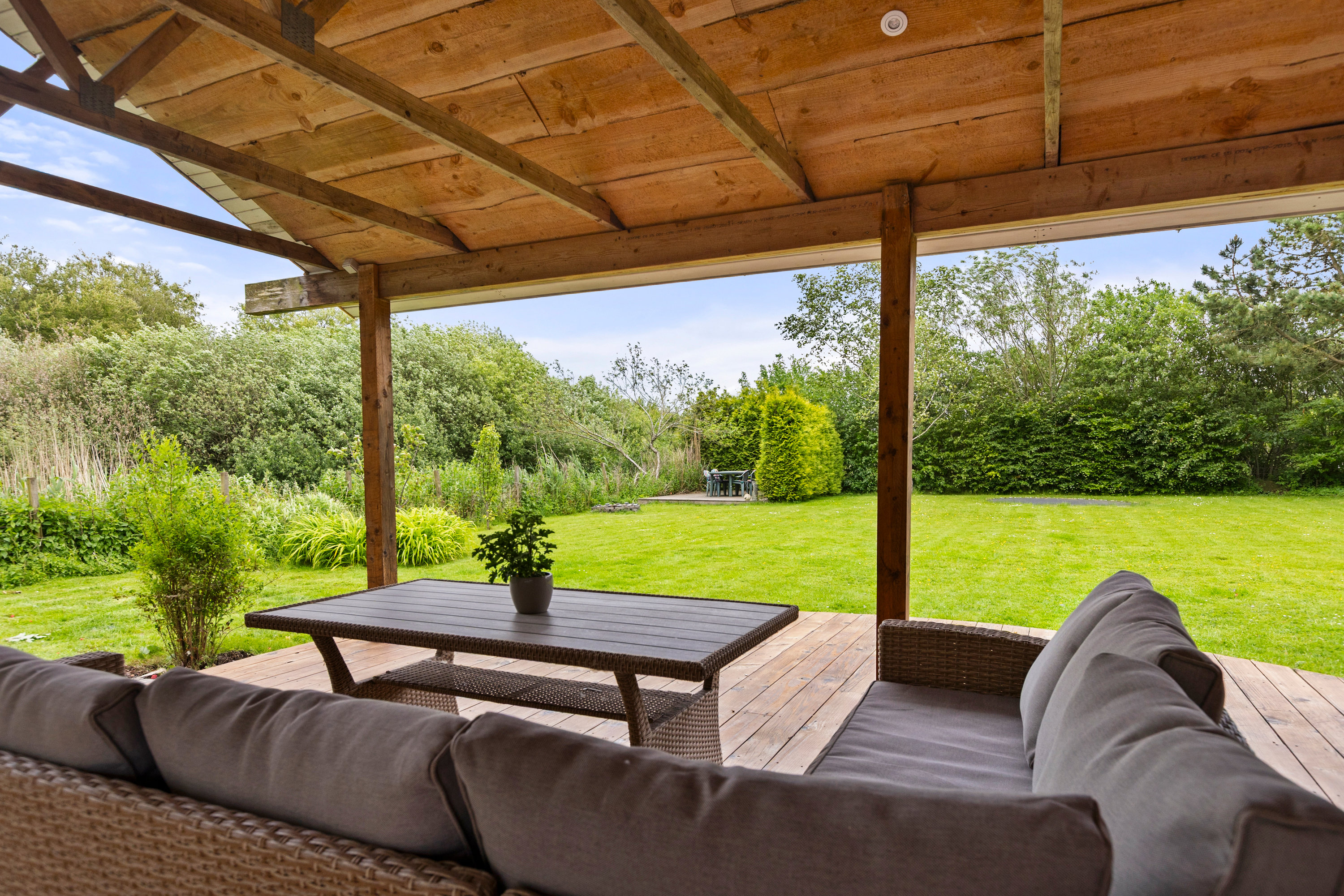 Fremhævet terrasse billede i fuldskærmstilstand. Billede af Ødemarksvej 5, Flinterup, 4180 Sorø