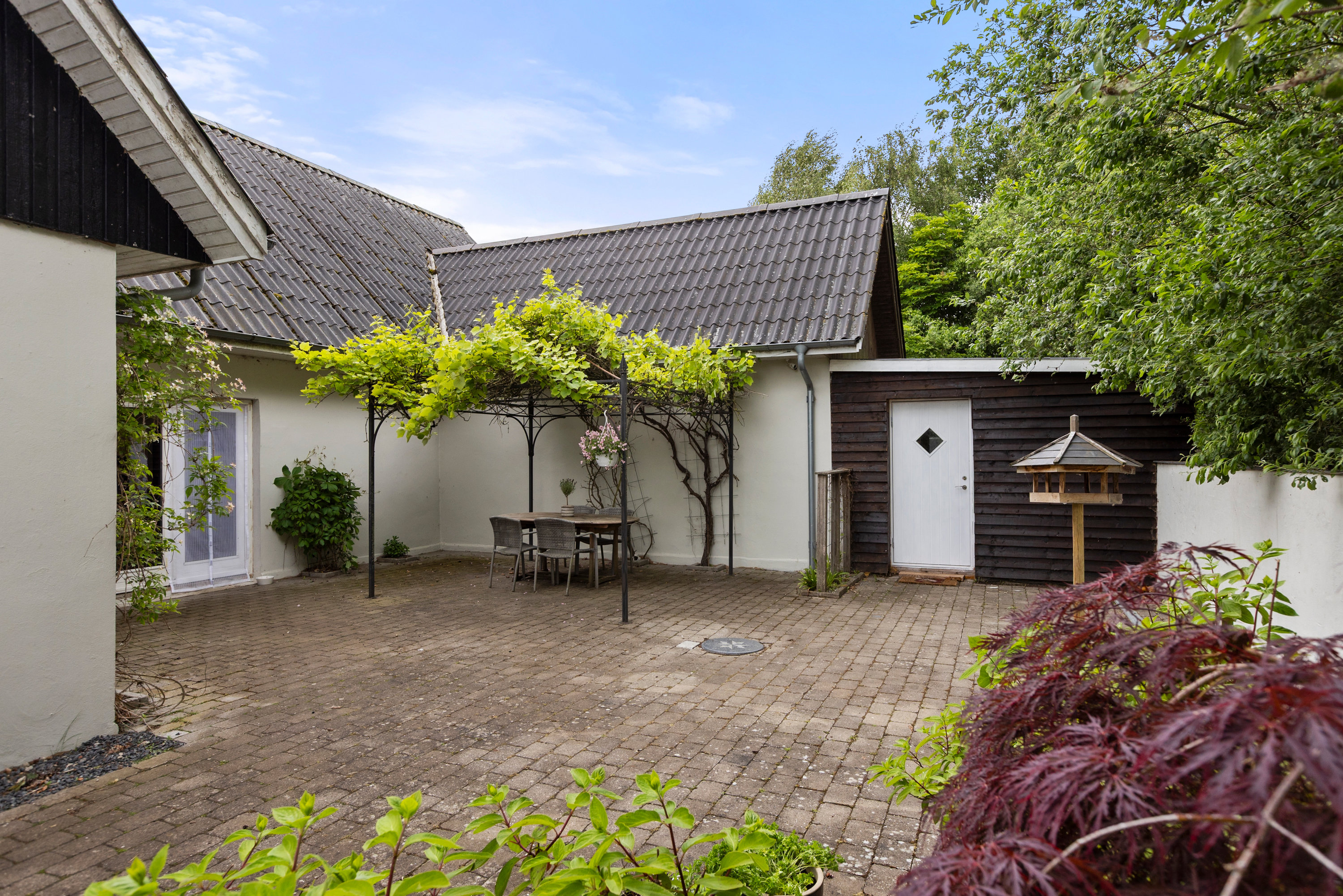 Fremhævet terrasse billede i fuldskærmstilstand. Billede af Ødemarksvej 5, Flinterup, 4180 Sorø