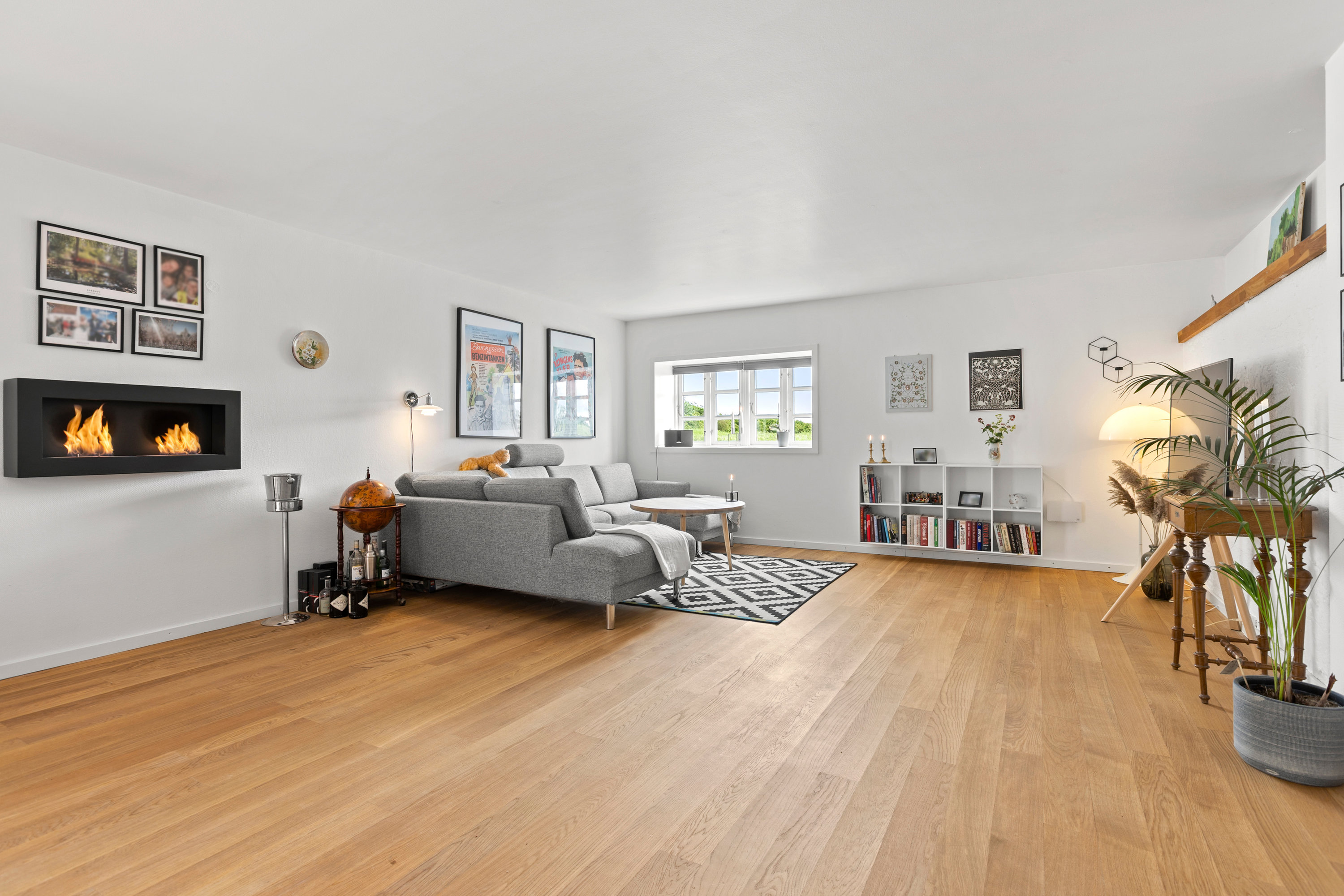 Fremhævet stue billede i fuldskærmstilstand. Billede af Ødemarksvej 5, Flinterup, 4180 Sorø