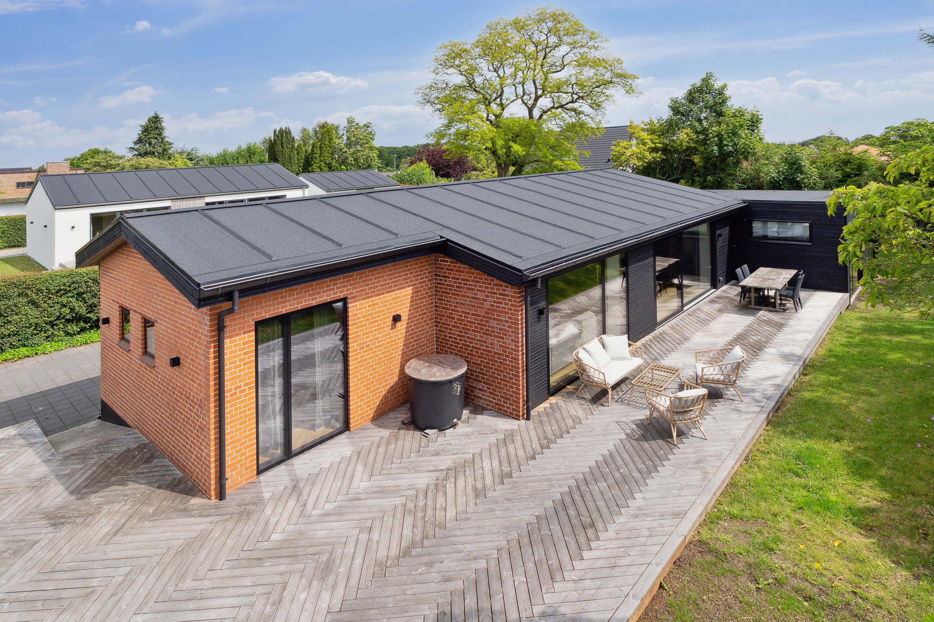 Fremhævet ejendommen billede i fuldskærmstilstand. Billede af Hamphøjvej 15, Skåde, 8270 Højbjerg