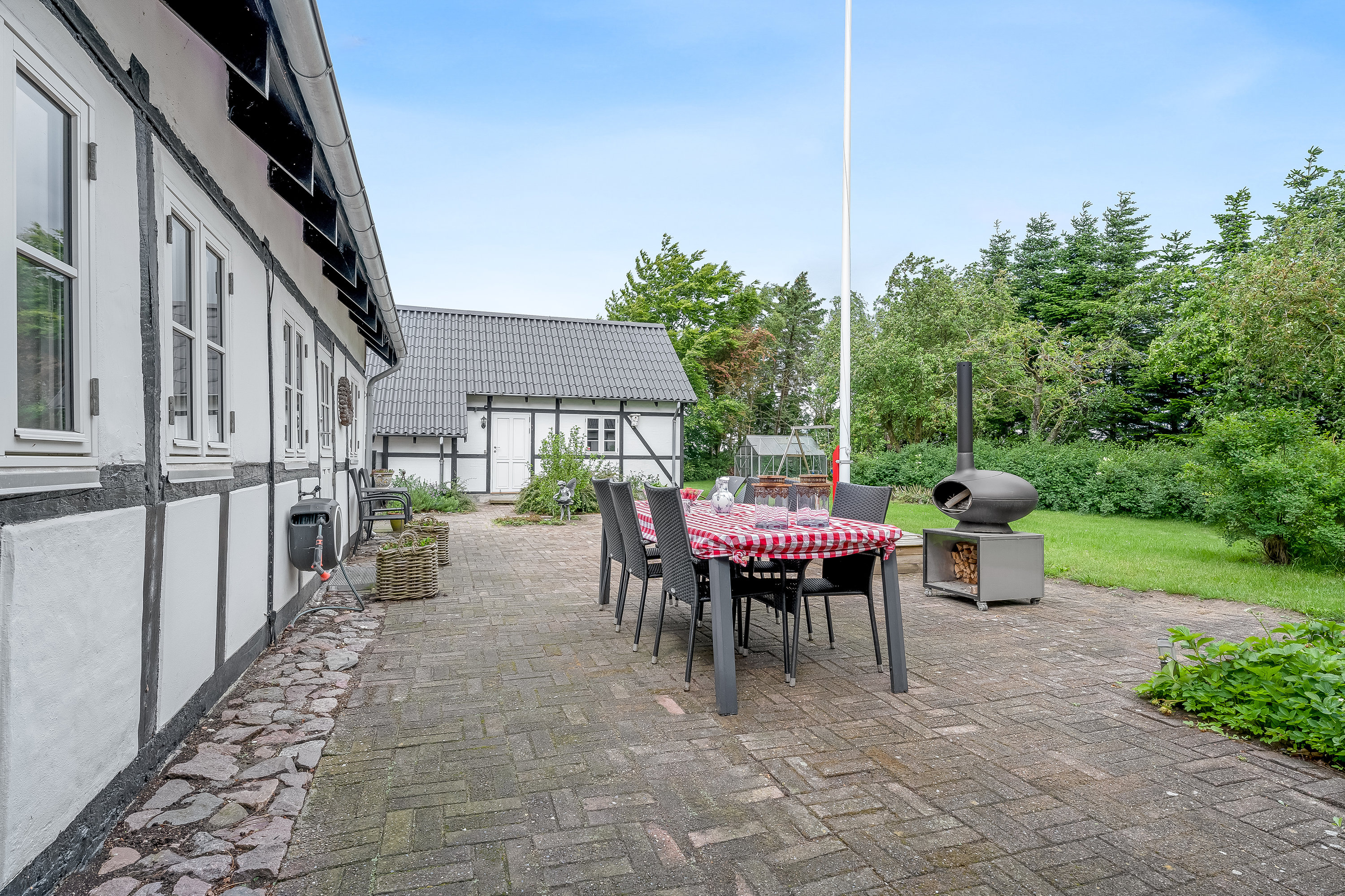 Fremhævet terrasse billede i fuldskærmstilstand. Billede af Ellet 1, Døllefjelde, 4990 Sakskøbing