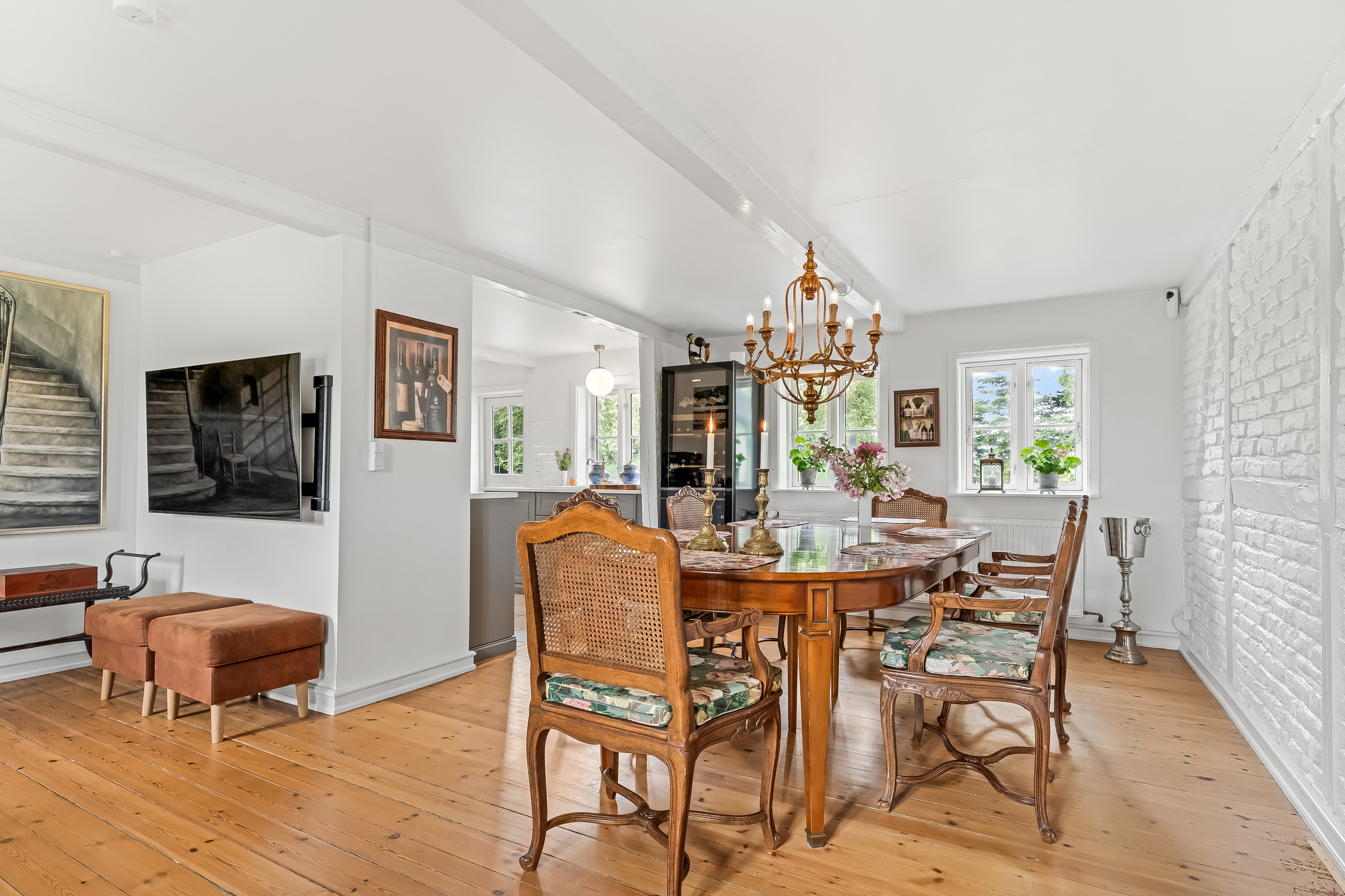 Fremhævet stue billede i fuldskærmstilstand. Billede af Ellet 1, Døllefjelde, 4990 Sakskøbing