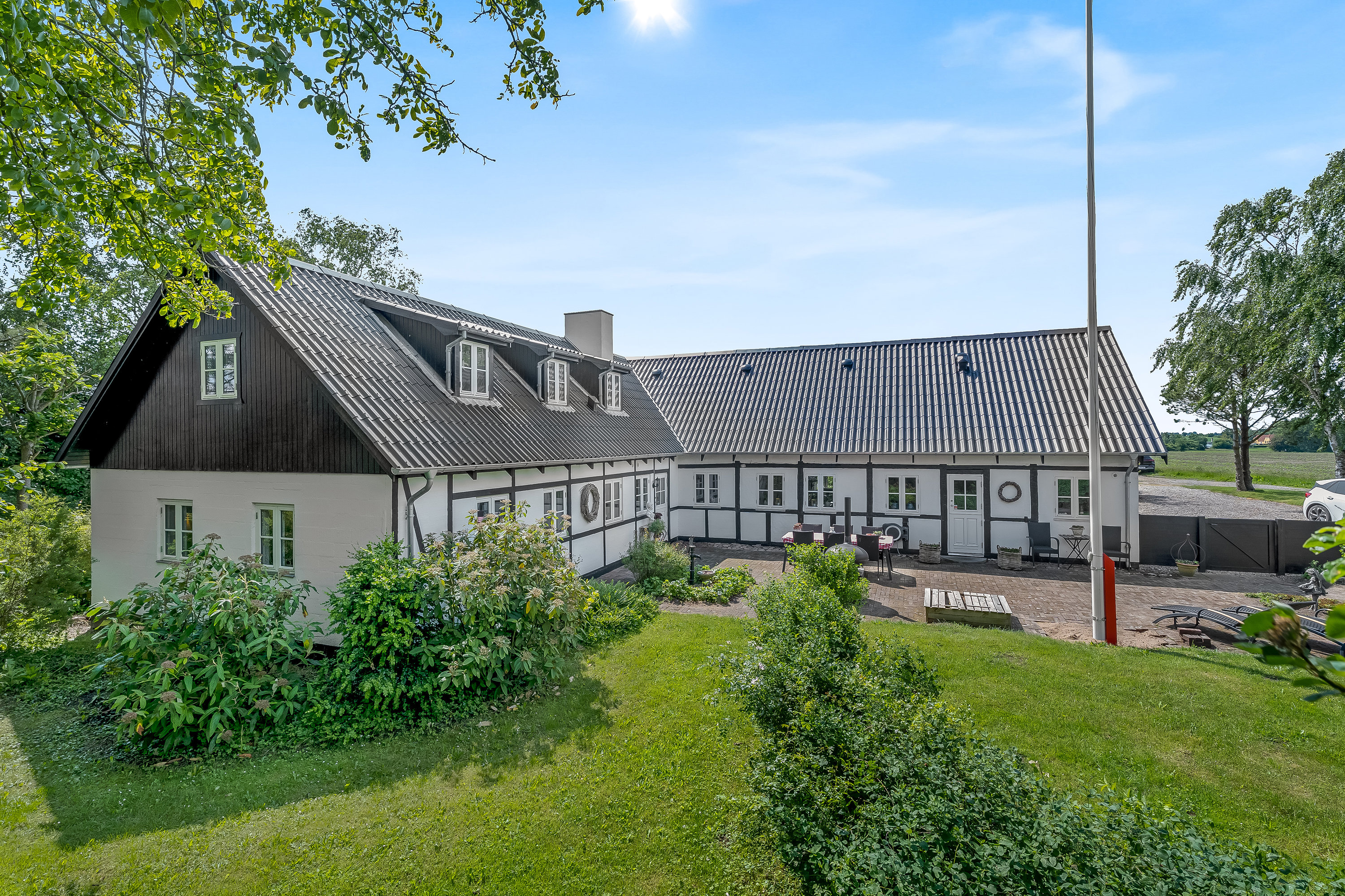 Miniaturebillede 1: facade. Billede af Ellet 1, Døllefjelde, 4990 Sakskøbing