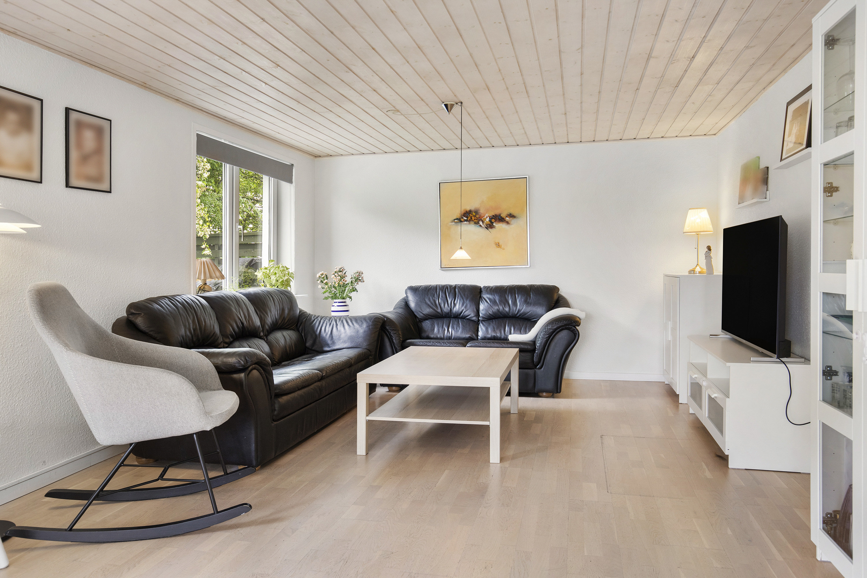 Fremhævet stue billede i fuldskærmstilstand. Billede af Højlundsvej 47, Børglum, 9760 Vrå