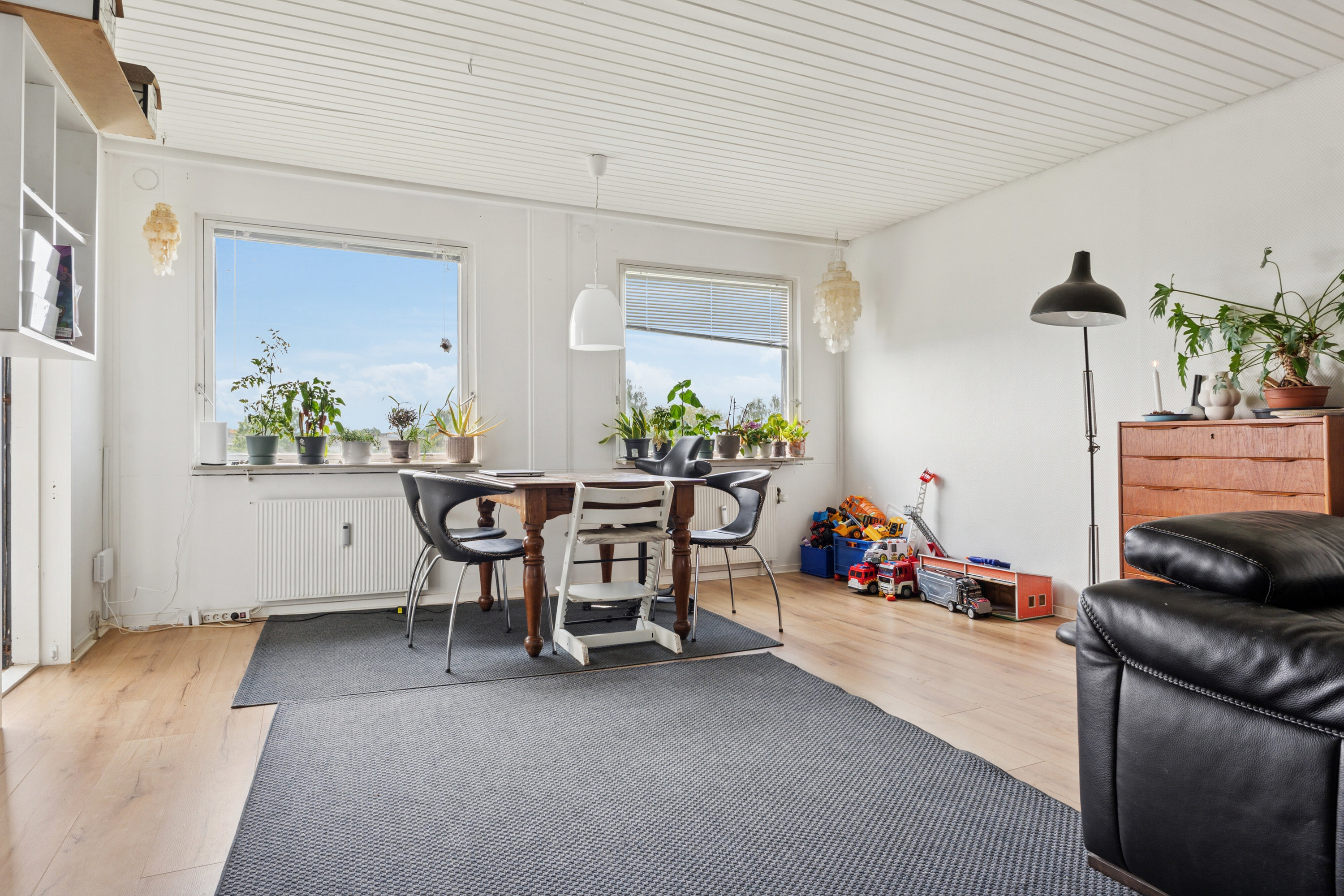 Fremhævet stue billede i fuldskærmstilstand. Billede af Tyreengen 30, 3. th., 4220 Korsør