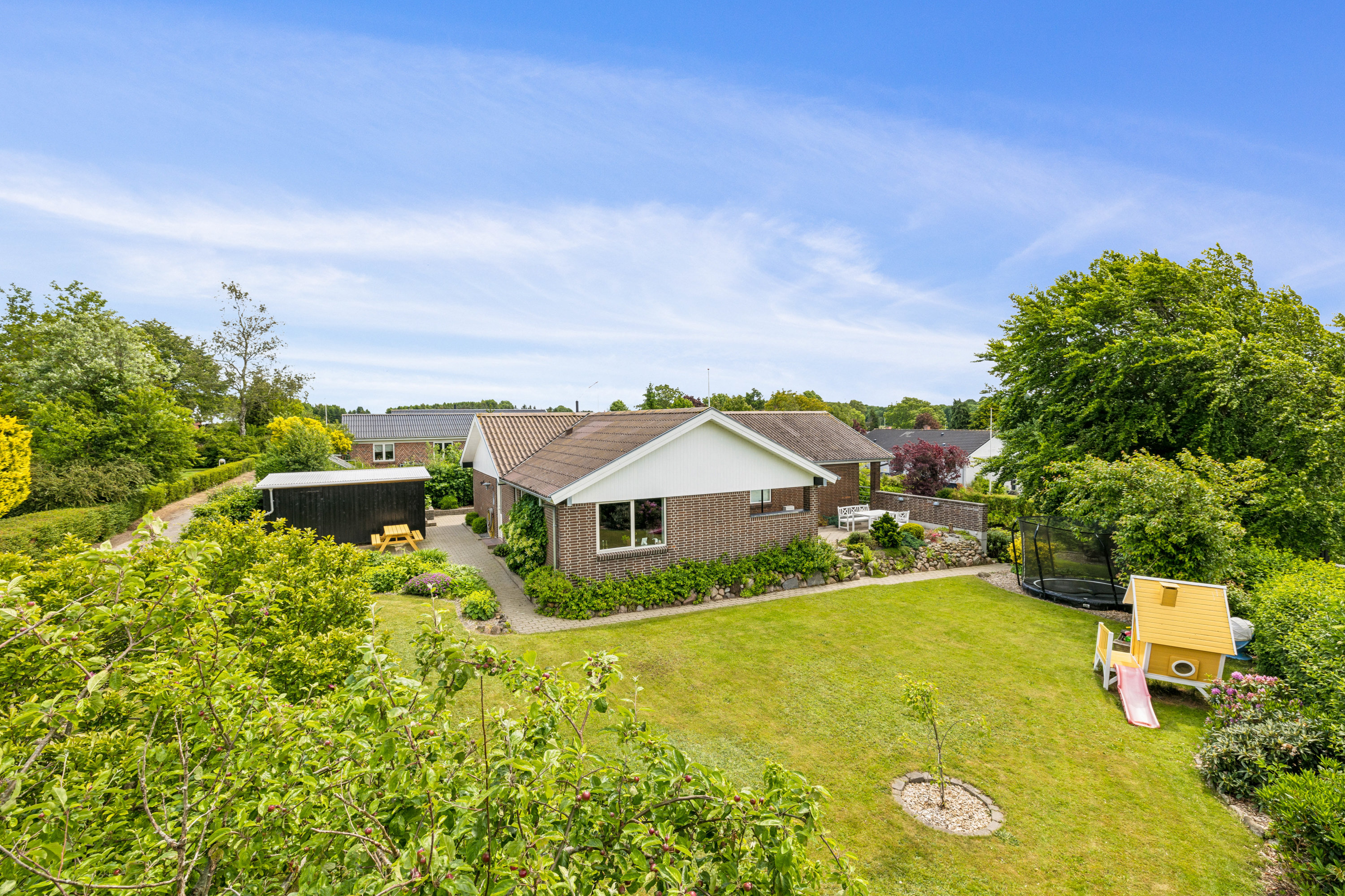 Fremhævet ejendom 1 billede i fuldskærmstilstand. Billede af Hulvejen 5, Sparkær, 8800 Viborg