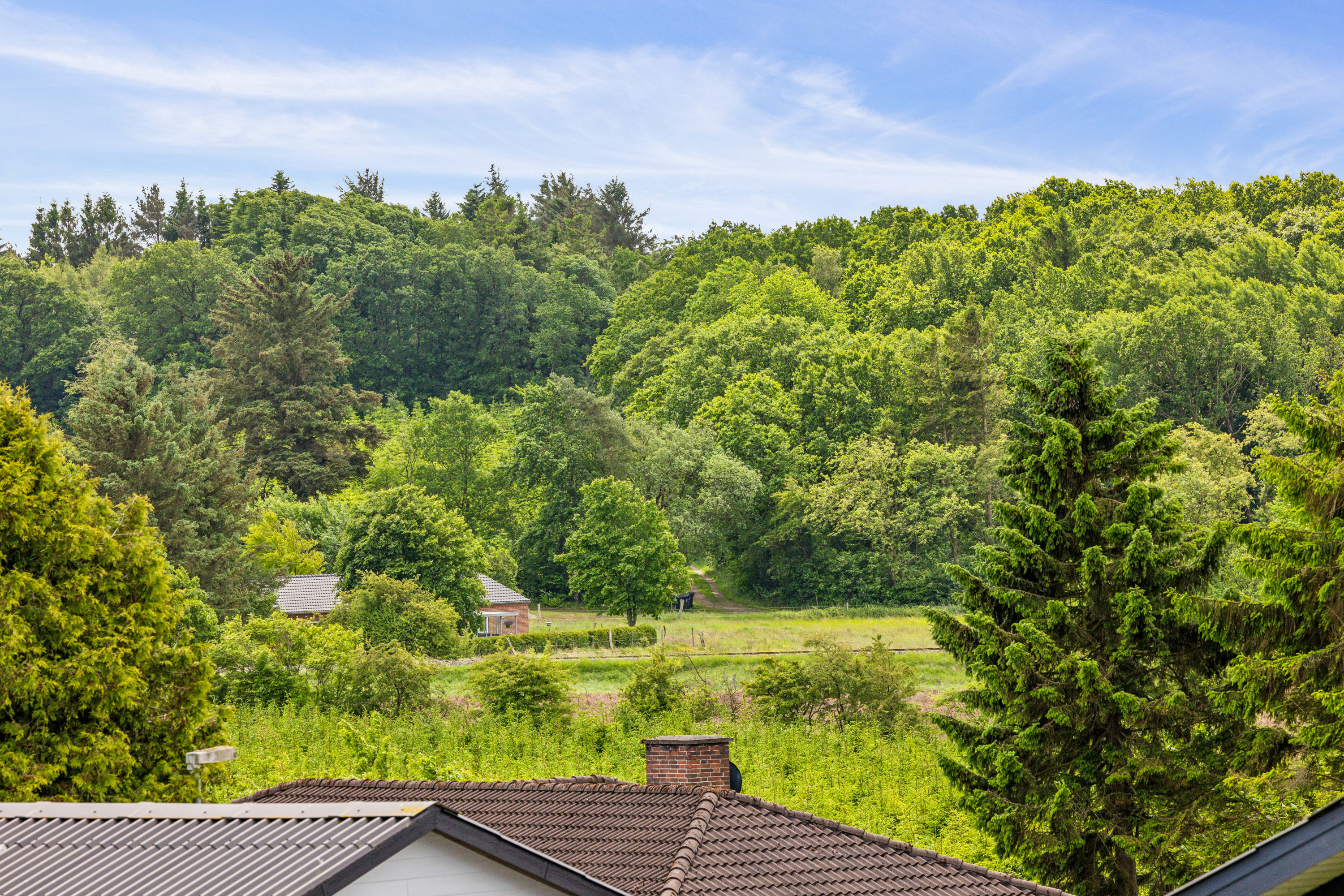 Miniaturebillede 2: udsigt. Billede af Hulvejen 5, Sparkær, 8800 Viborg