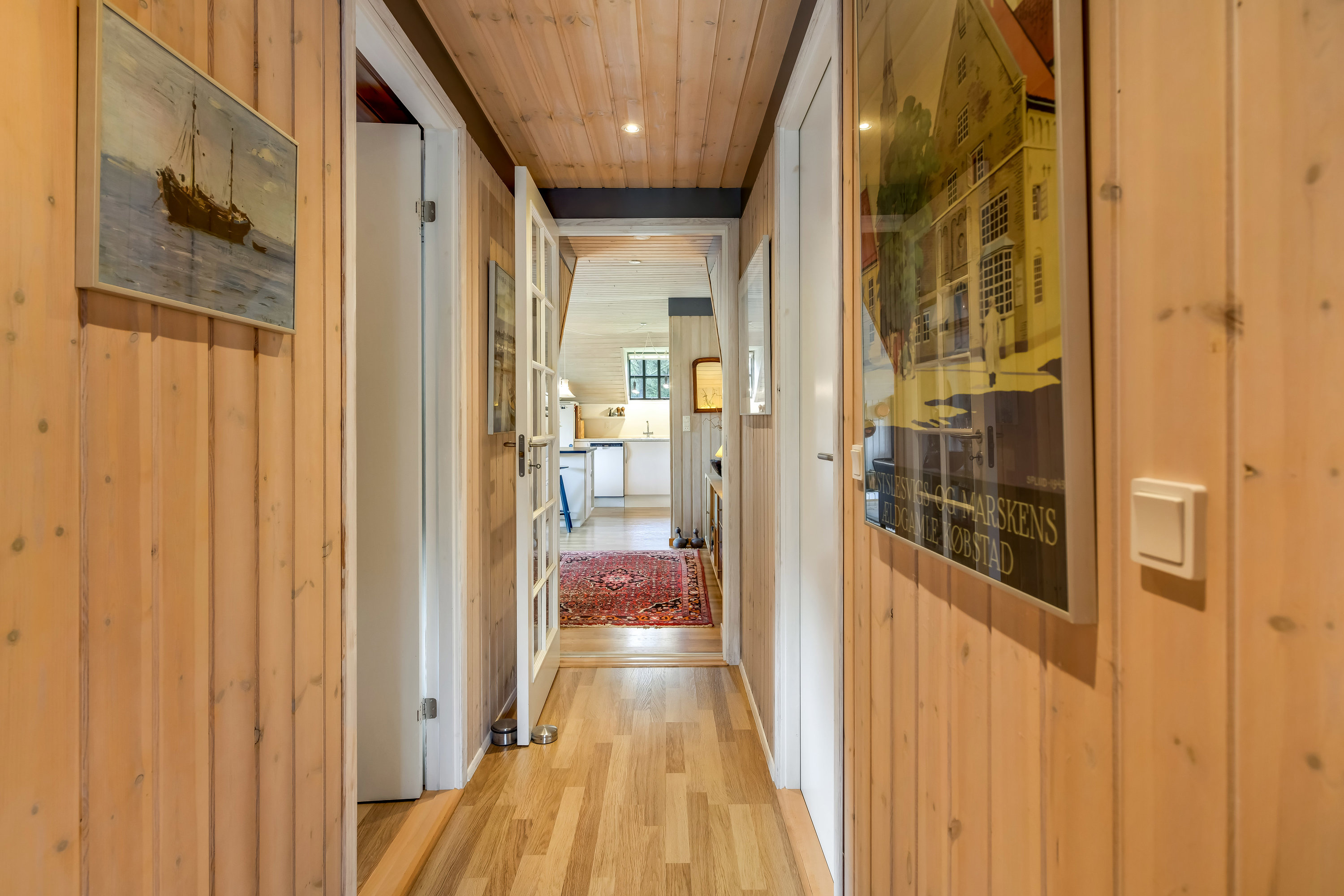 Fremhævet gang billede i fuldskærmstilstand. Billede af Præstens Toft 4, Sønderho, 6720 Fanø