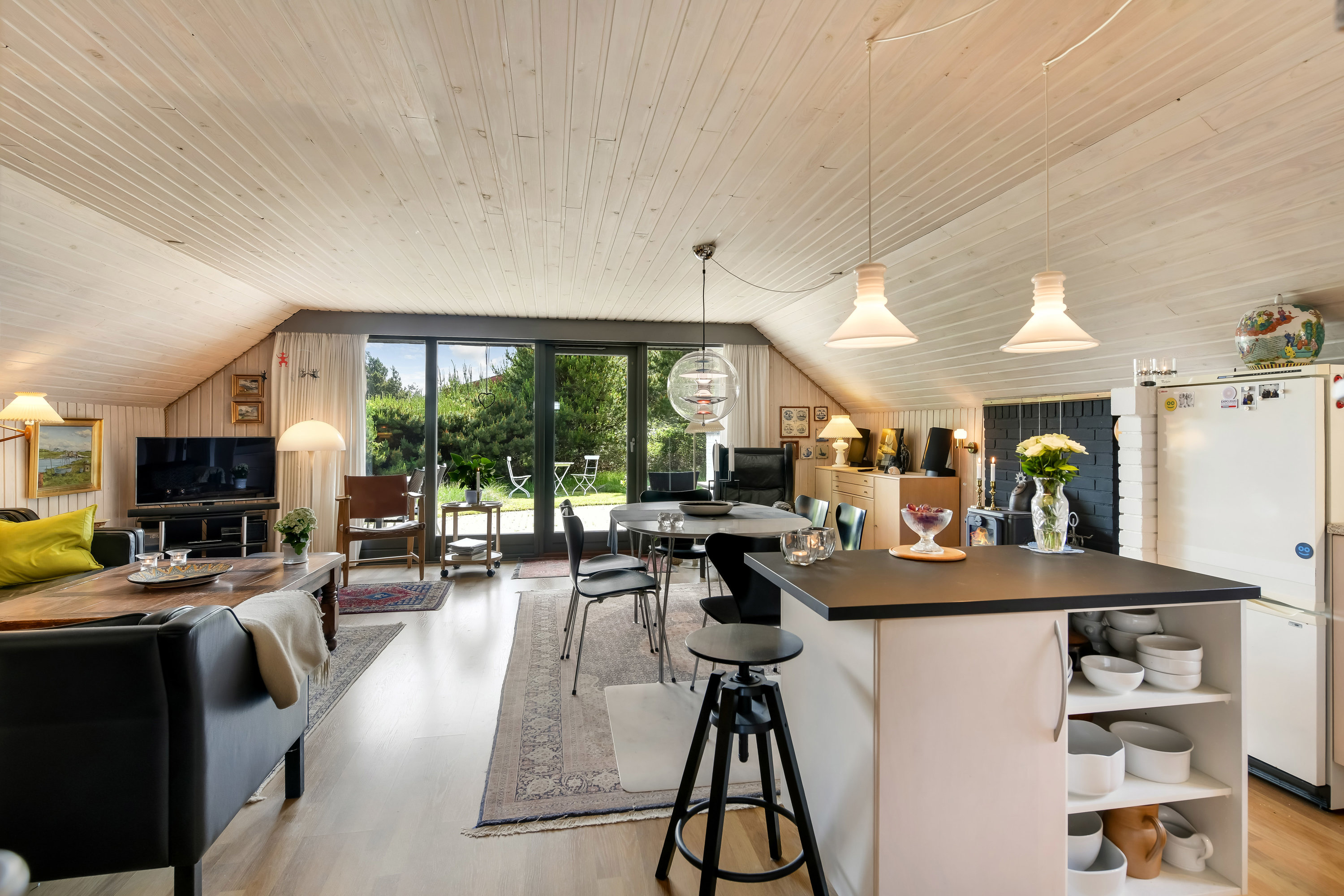 Fremhævet stue billede i fuldskærmstilstand. Billede af Præstens Toft 4, Sønderho, 6720 Fanø