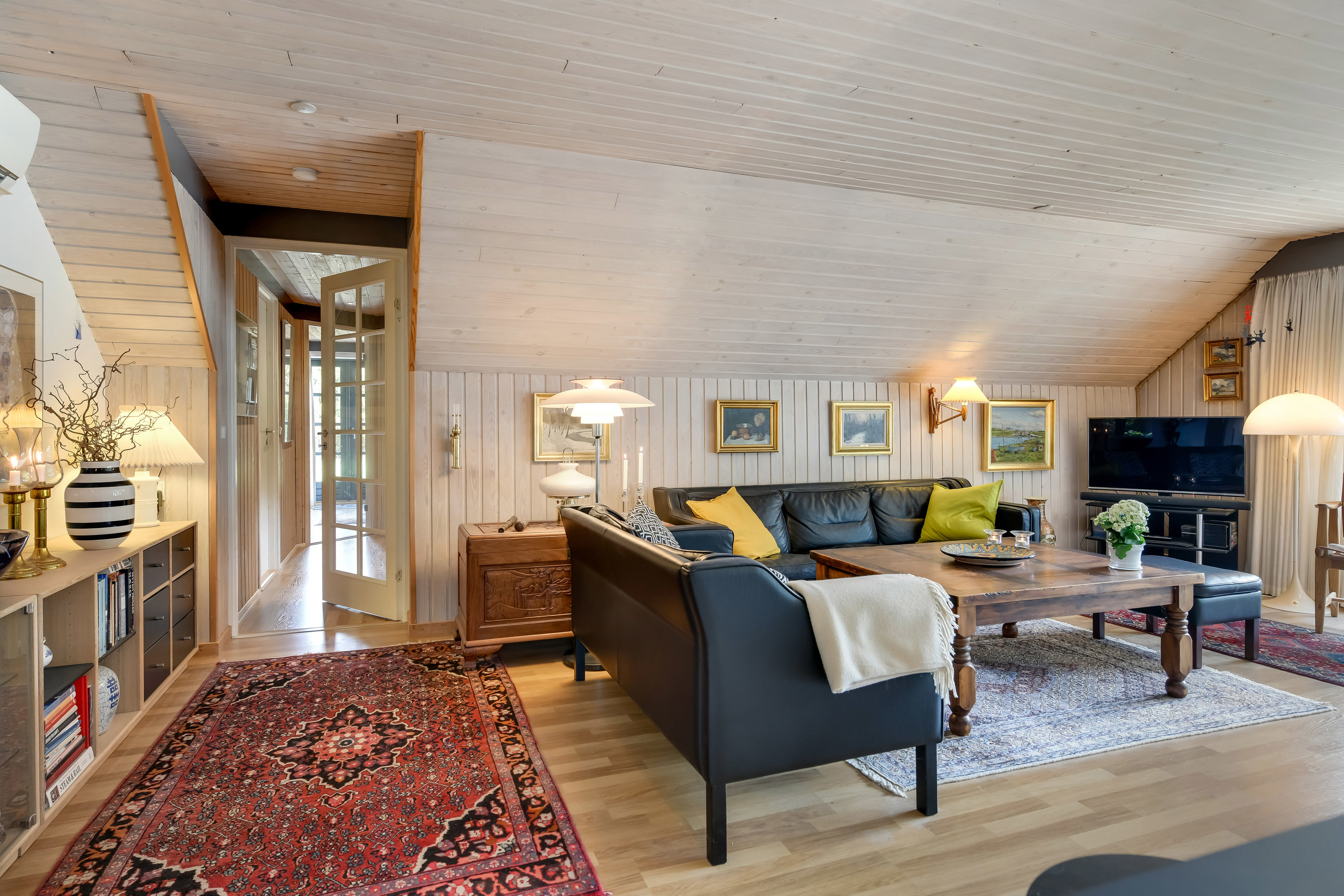 Fremhævet stue billede i fuldskærmstilstand. Billede af Præstens Toft 4, Sønderho, 6720 Fanø