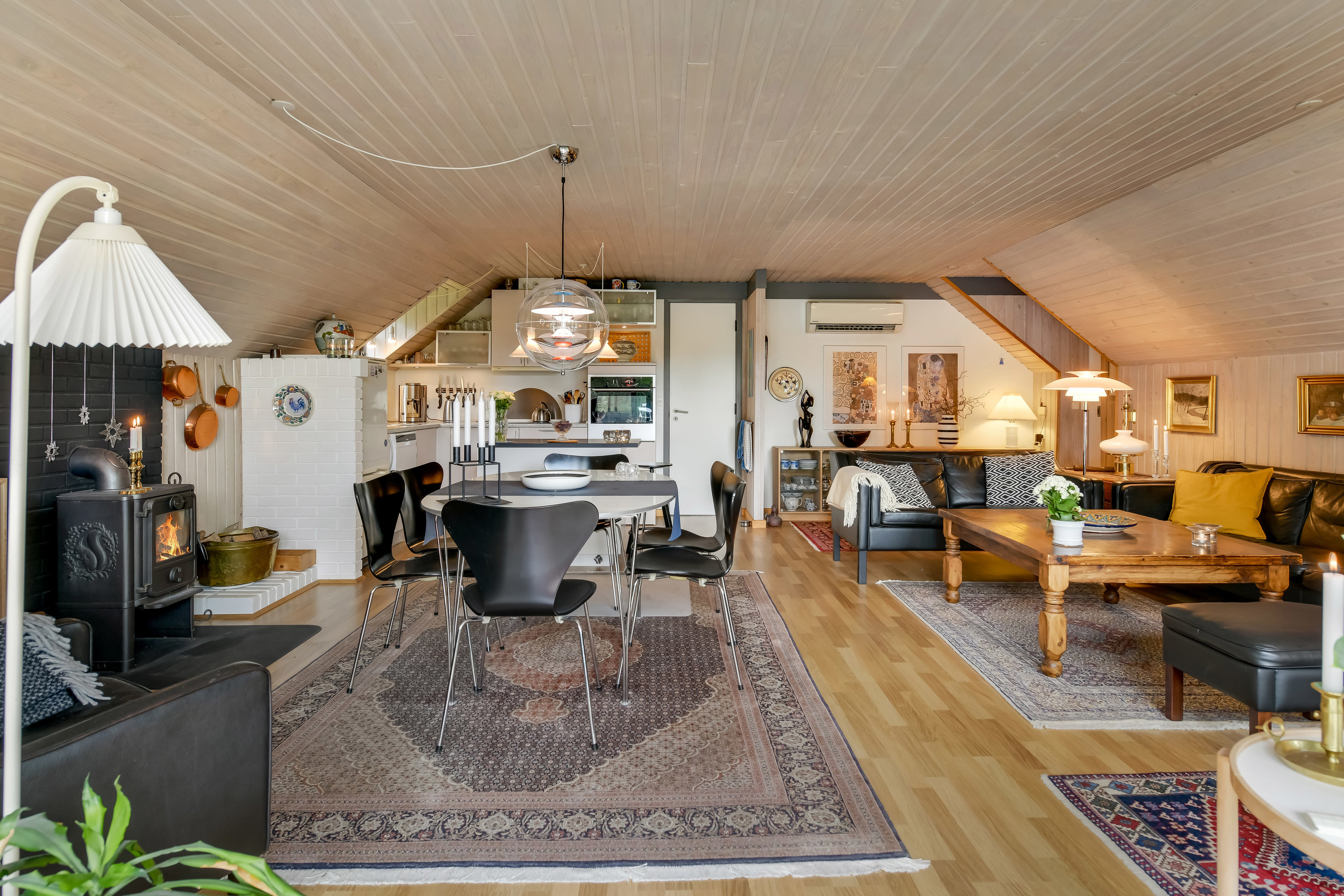 Fremhævet stue billede i fuldskærmstilstand. Billede af Præstens Toft 4, Sønderho, 6720 Fanø