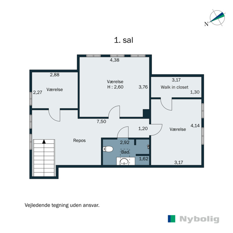 Plantegninger billede af Ribe-Vejle Landevej 13, Nyby, 6600 Vejen