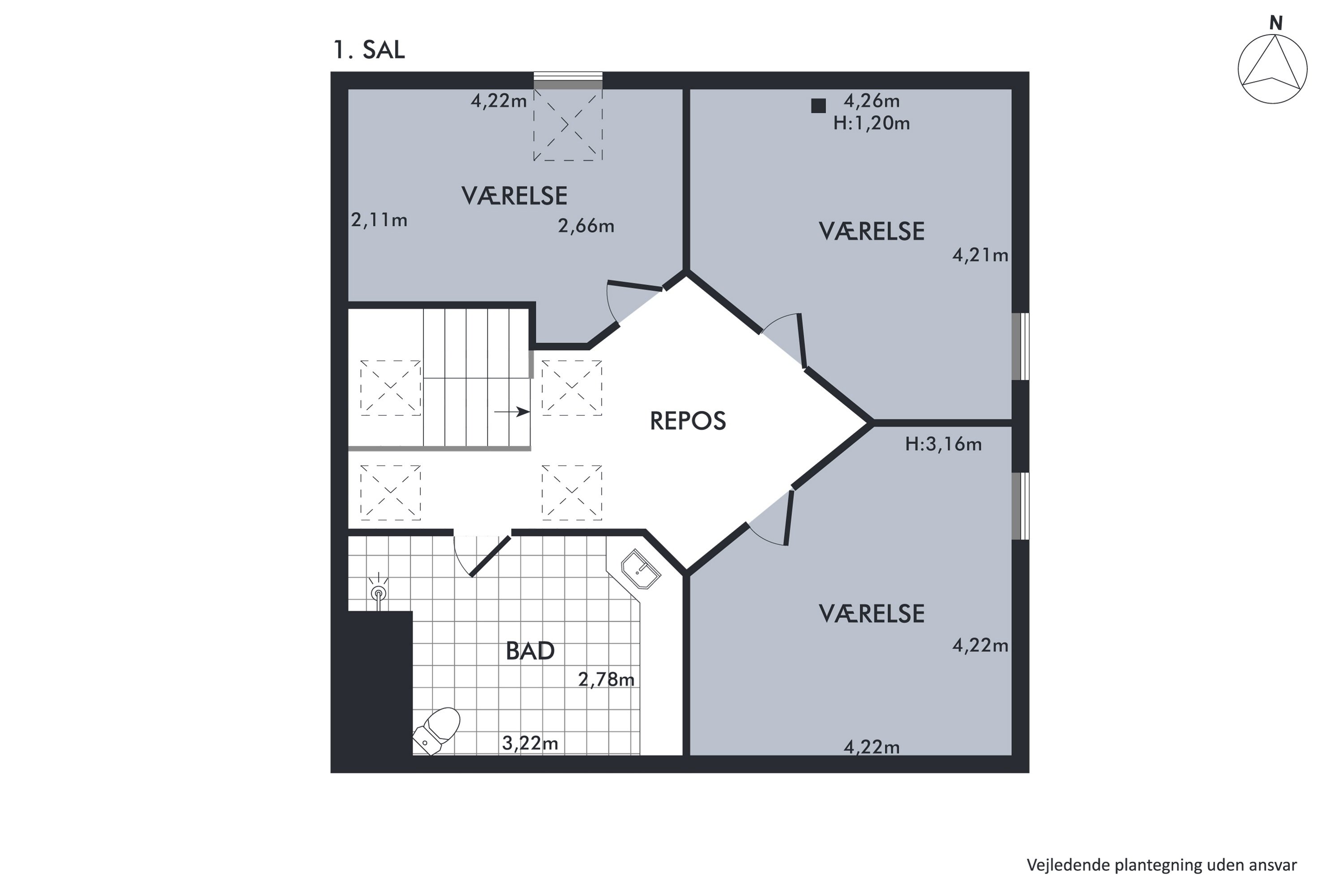 Plantegninger billede af Svansbjergvej 2, 4681 Herfølge