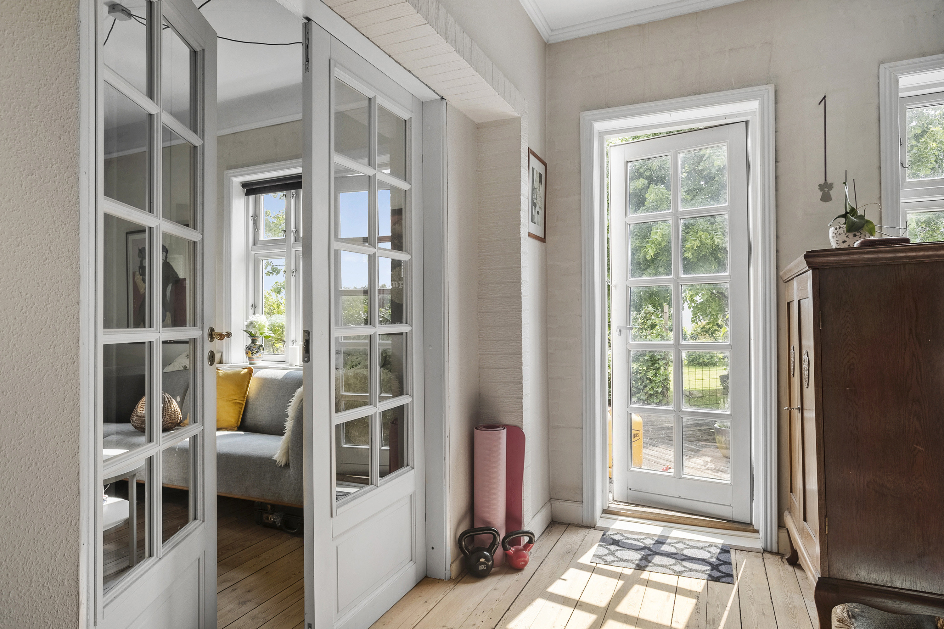 Fremhævet værelse/stue billede i fuldskærmstilstand. Billede af Ribe-Vejle Landevej 13, Nyby, 6600 Vejen