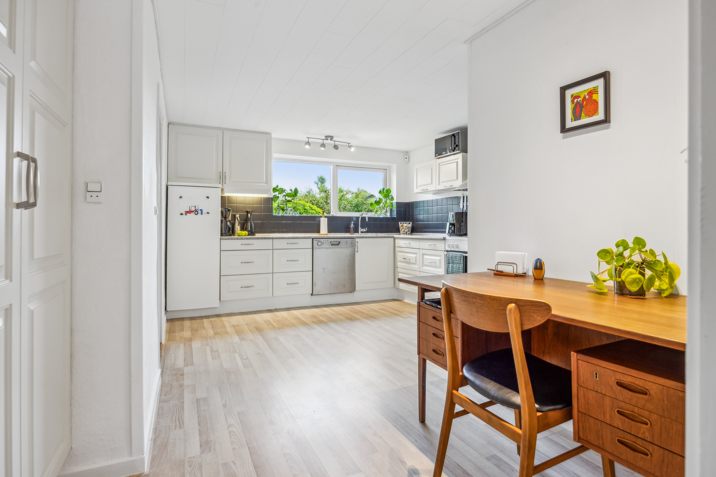 Fremhævet køkken billede i fuldskærmstilstand. Billede af Bjørnbækvej 4, Ravnstrup, 9320 Hjallerup