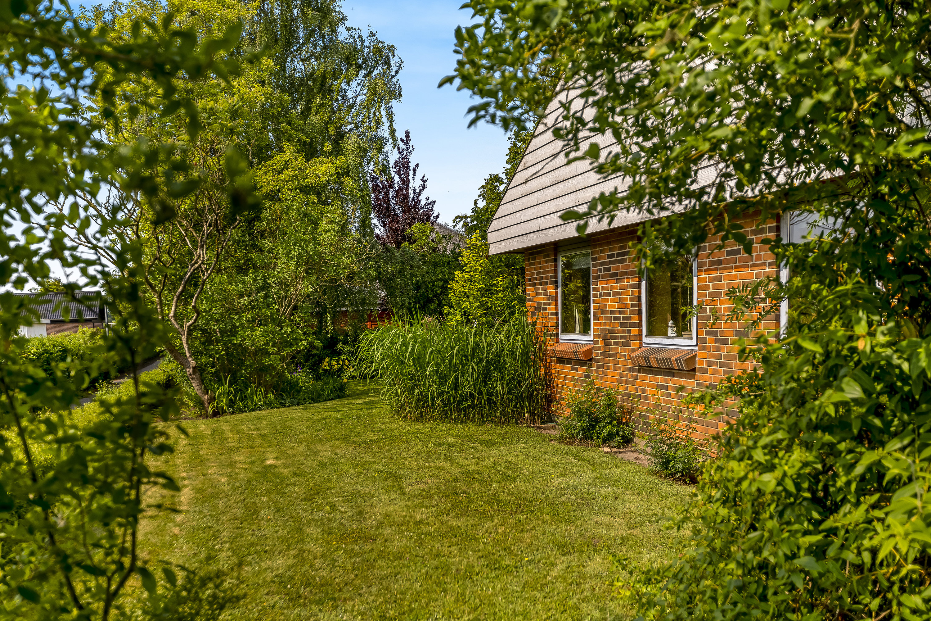 Fremhævet have billede i fuldskærmstilstand. Billede af Midsommervej 103, 6261 Bredebro