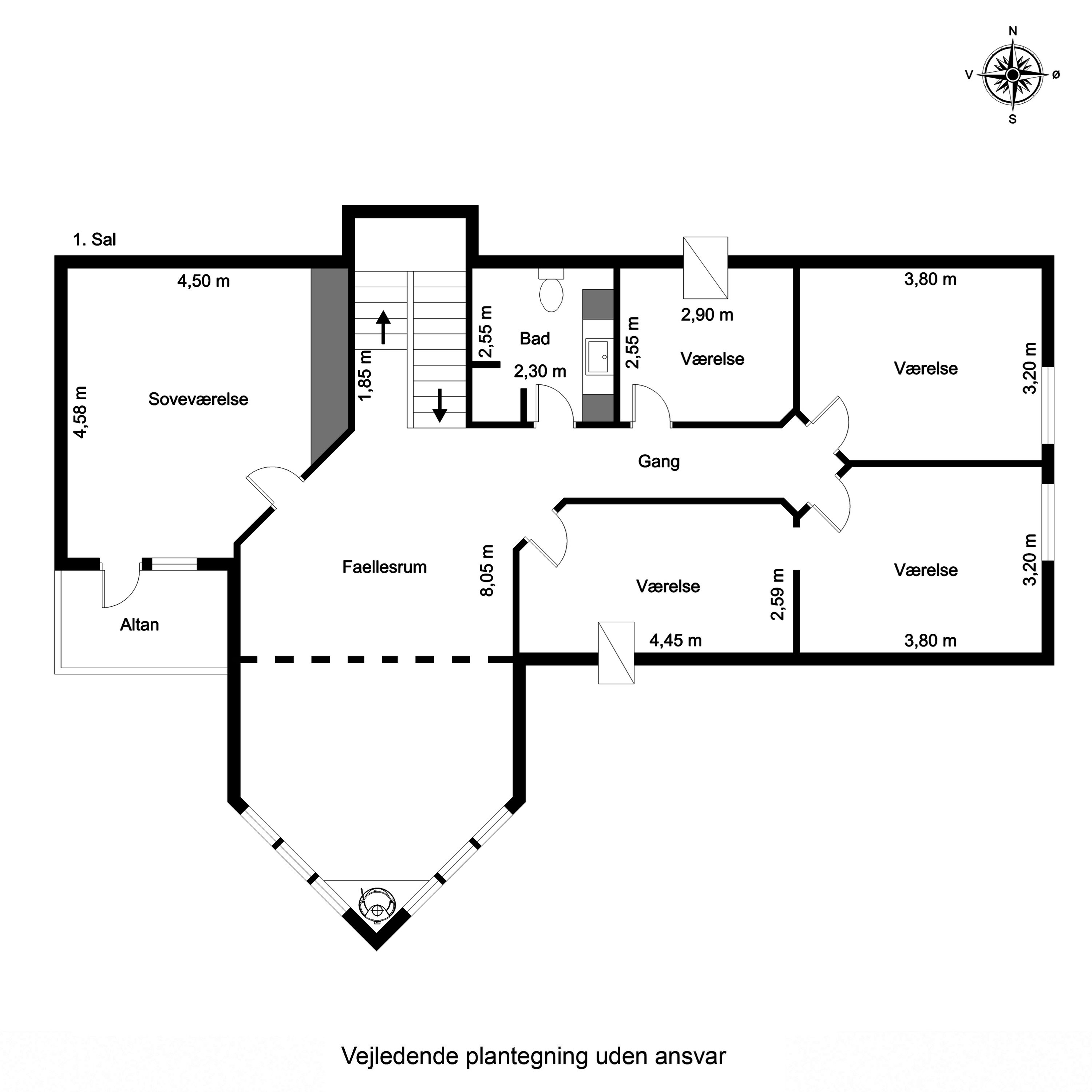 Plantegninger billede af Guldager 12, Ølholm, 7160 Tørring