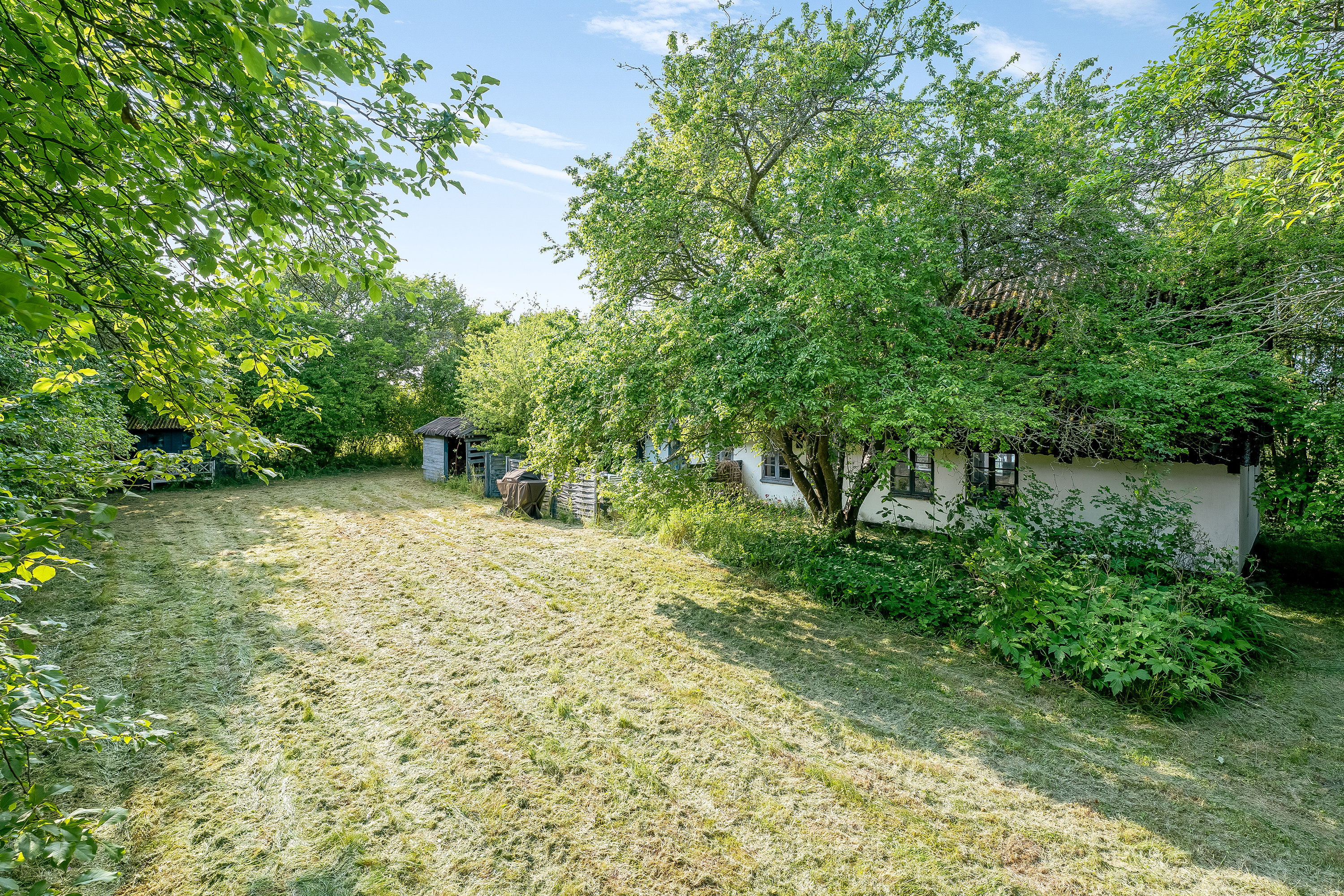 Fremhævet have billede i fuldskærmstilstand. Billede af Vildmosevej 3, Saltvig, 4952 Stokkemarke