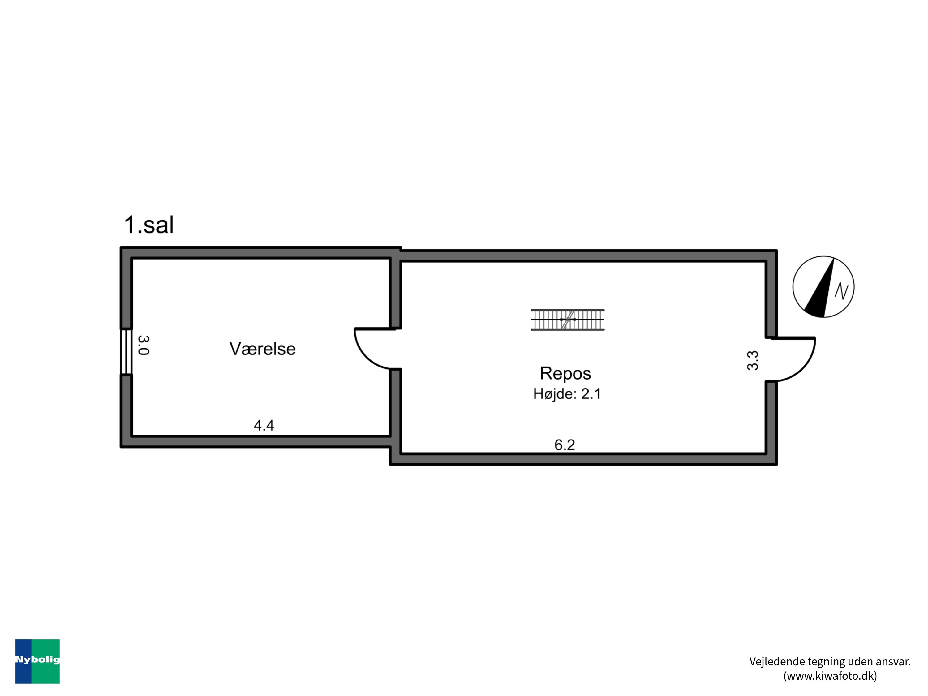 Plantegninger billede af Vildmosevej 3, Saltvig, 4952 Stokkemarke