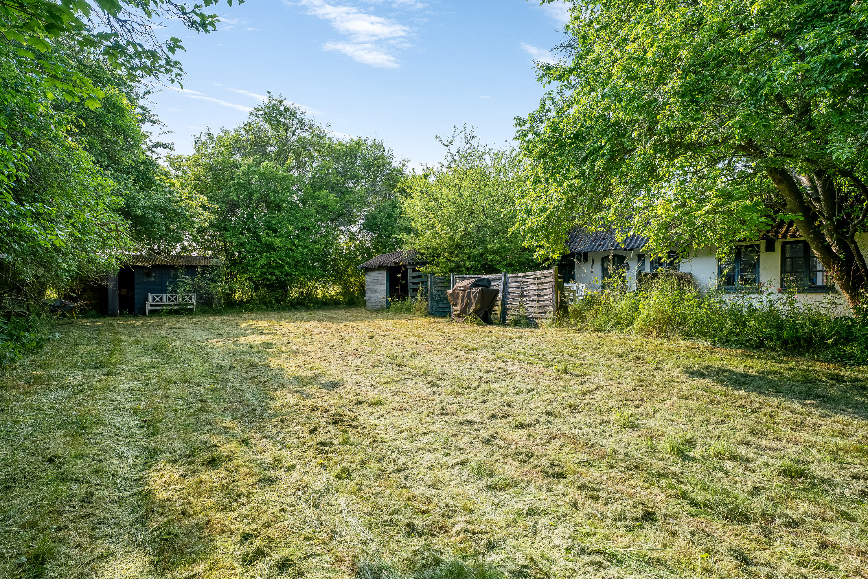Fremhævet have billede i fuldskærmstilstand. Billede af Vildmosevej 3, Saltvig, 4952 Stokkemarke