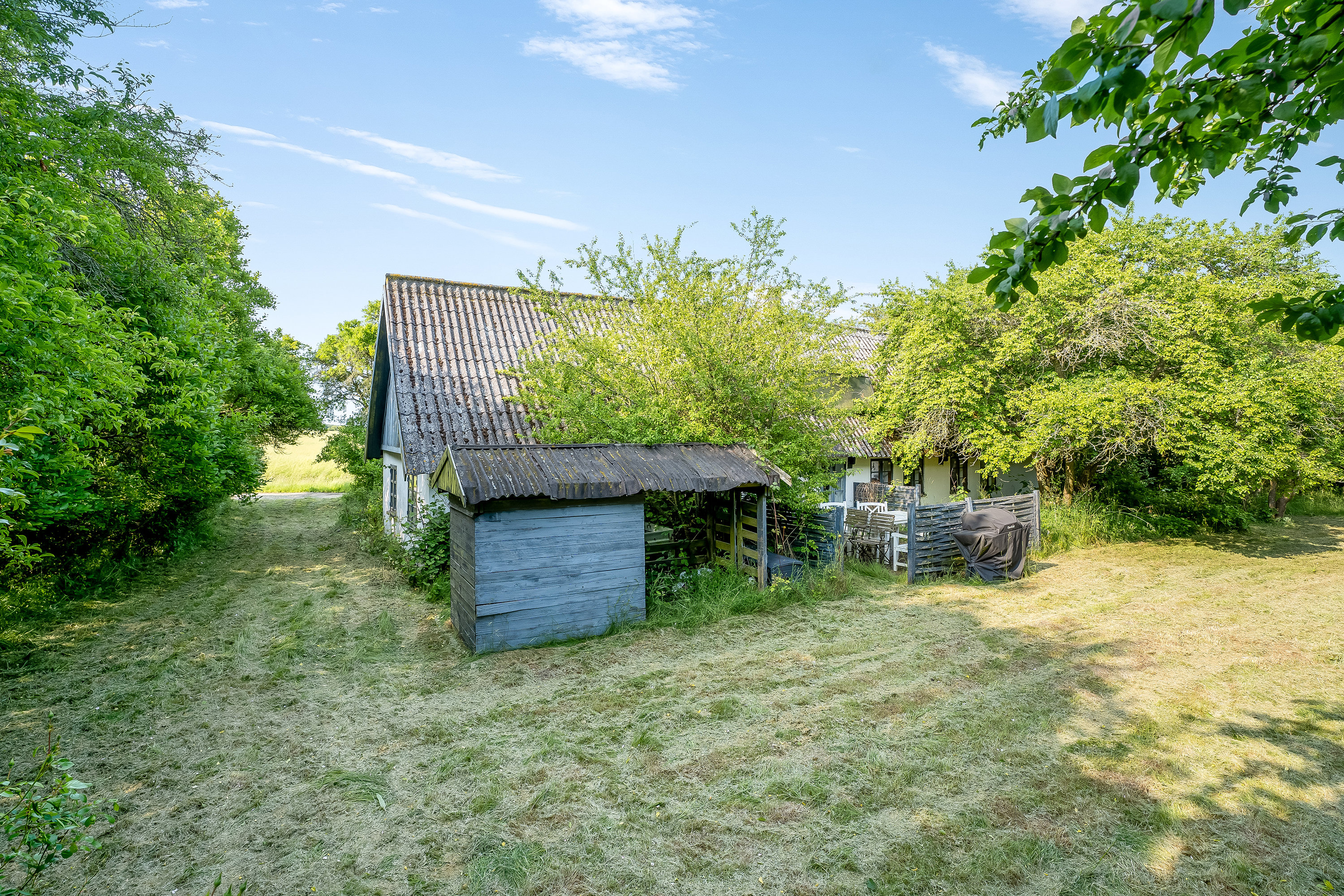 Fremhævet have billede i fuldskærmstilstand. Billede af Vildmosevej 3, Saltvig, 4952 Stokkemarke